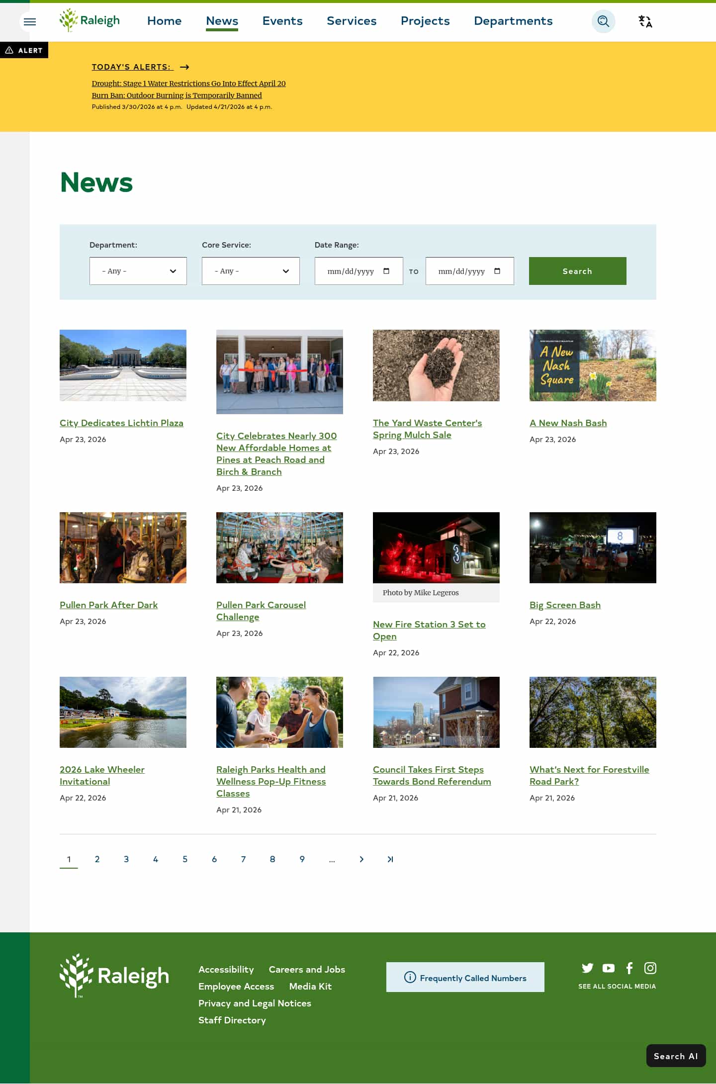 Latest website image capture