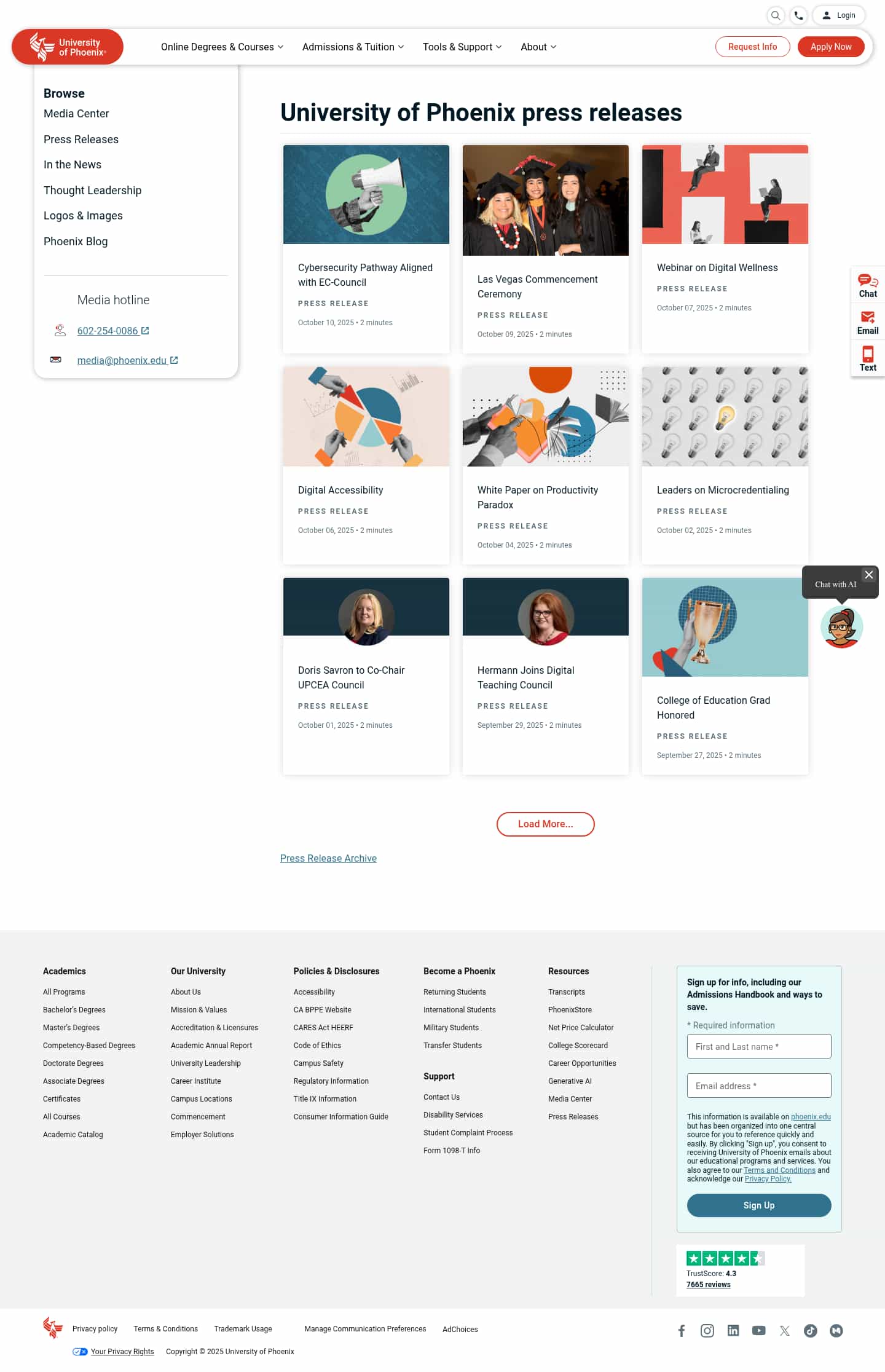 Latest website image capture