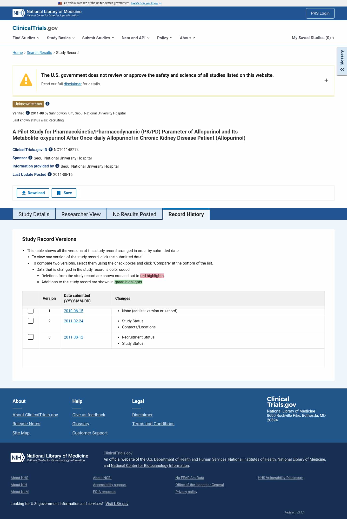 Latest website image capture