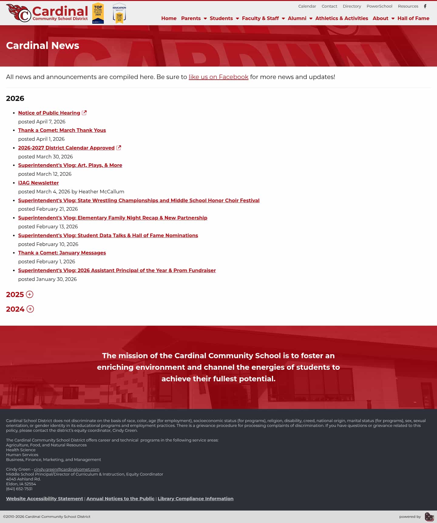 Latest website image capture