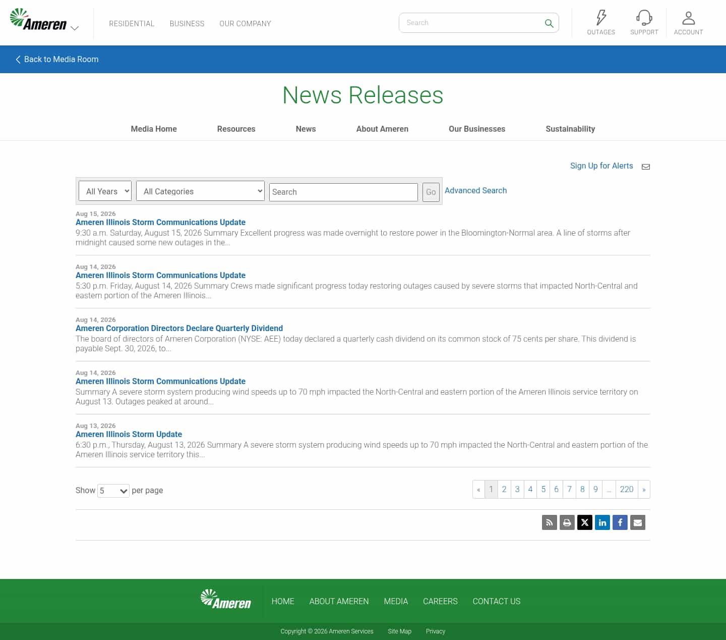 Latest website image capture