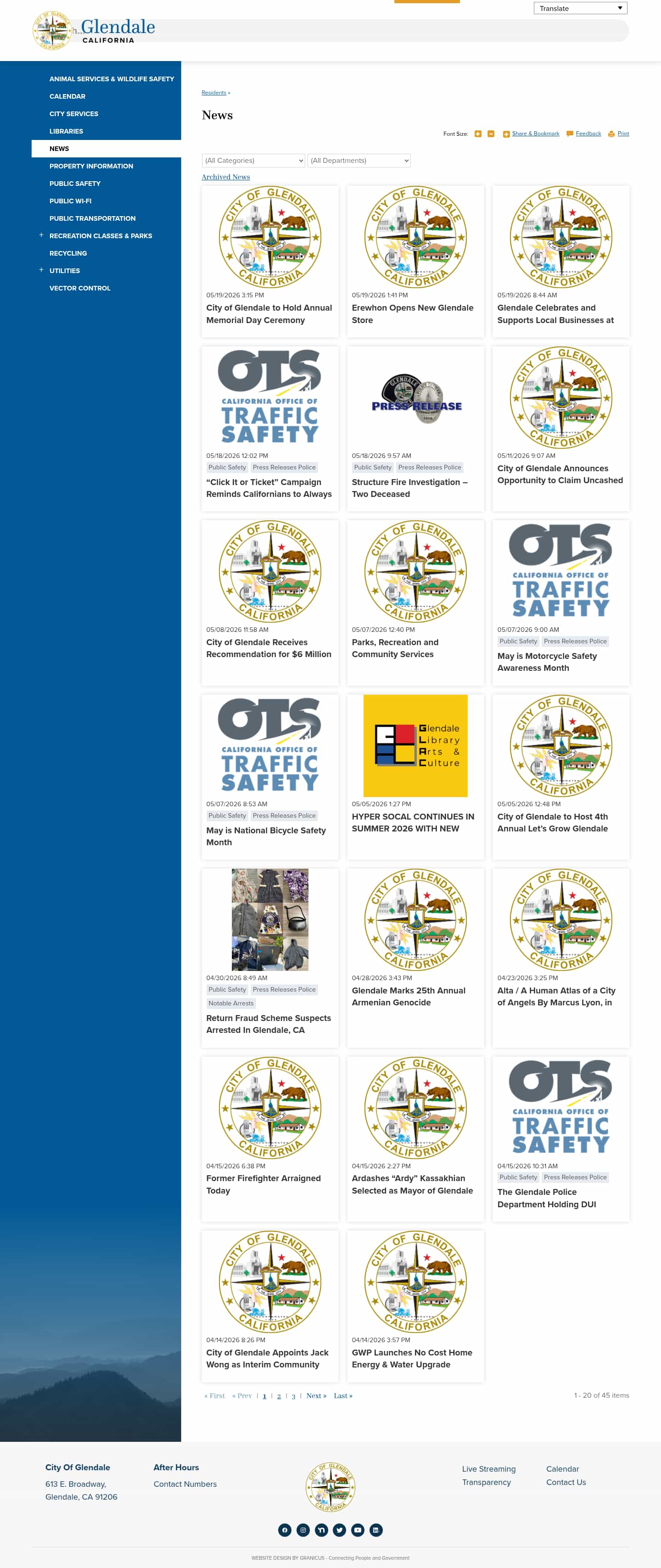 Latest website image capture