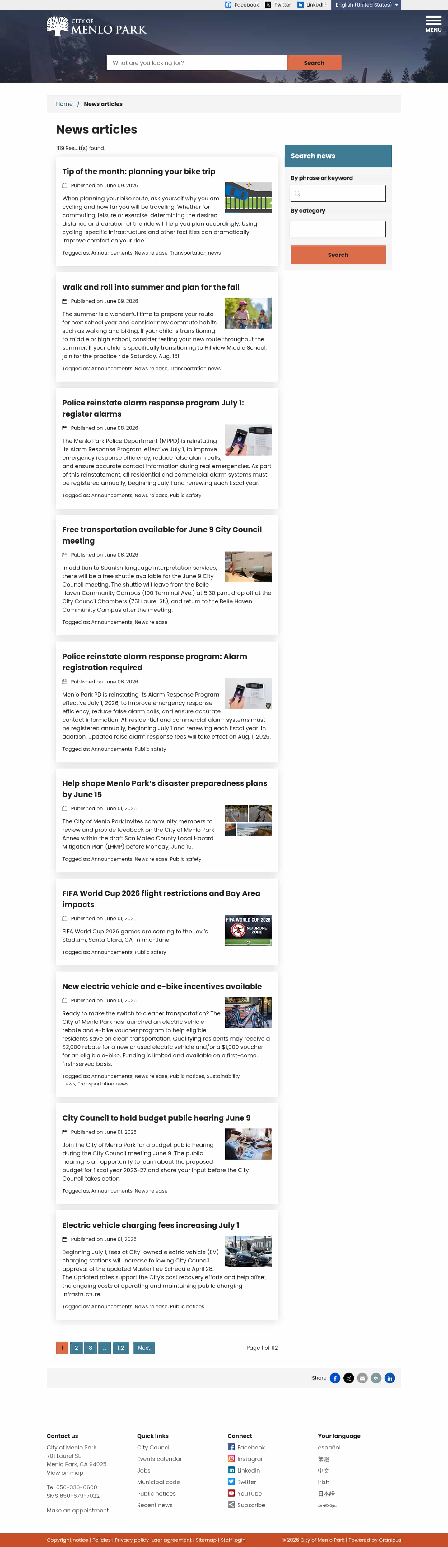 Latest website image capture