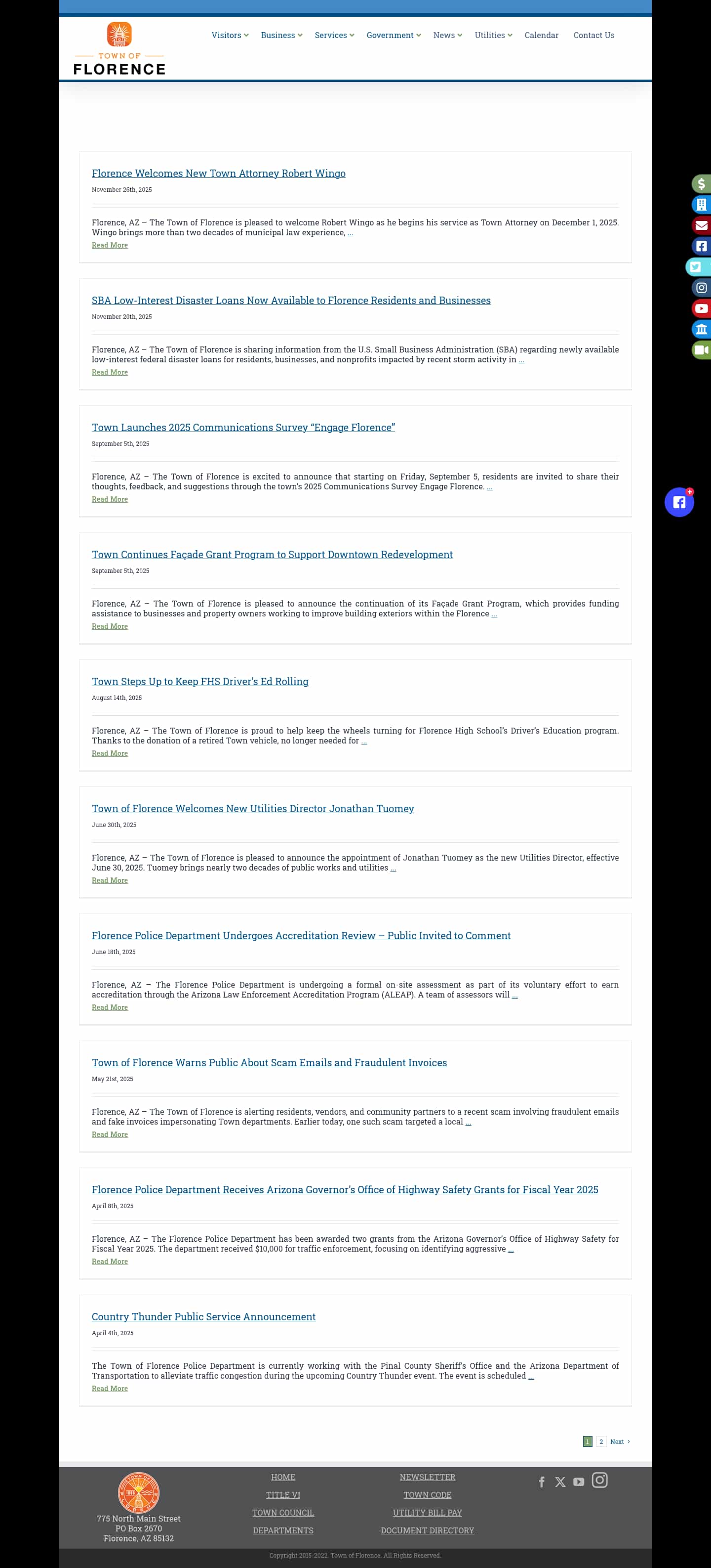 Latest website image capture