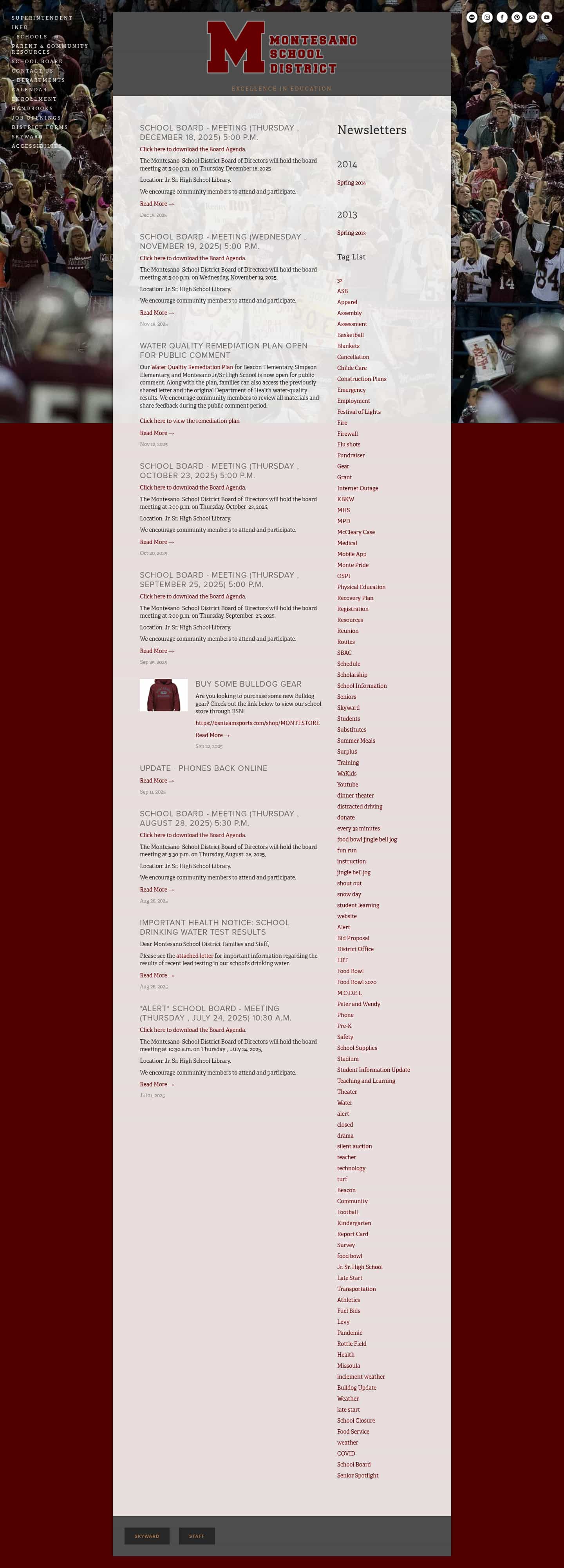 Latest website image capture