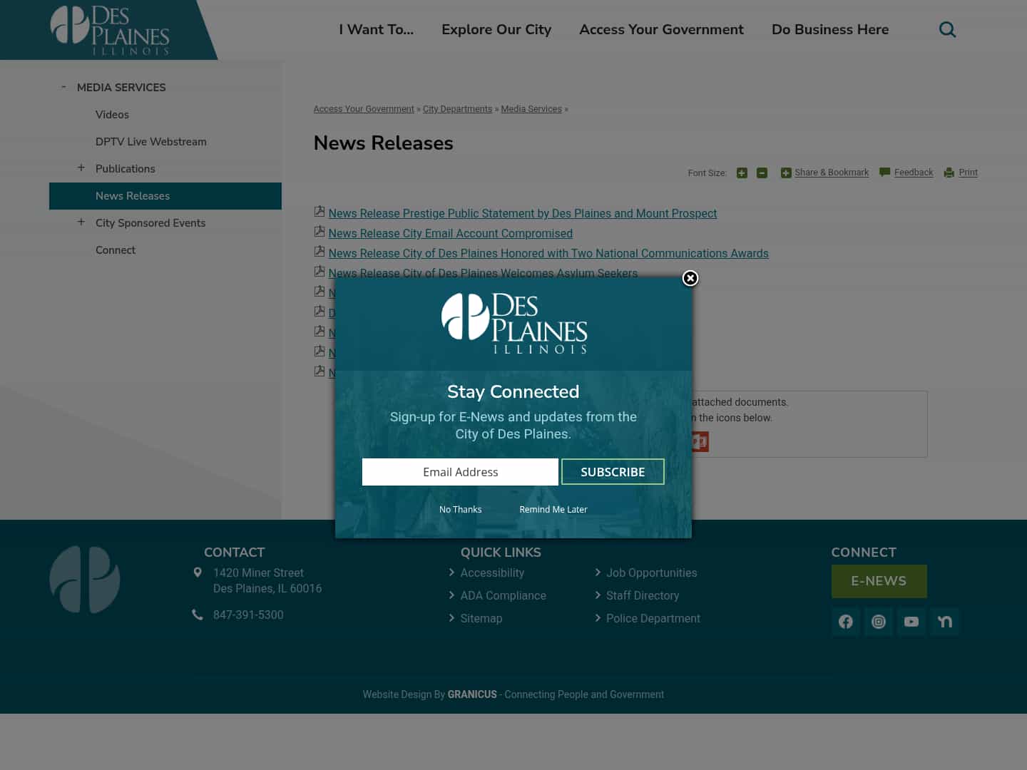 Latest website image capture