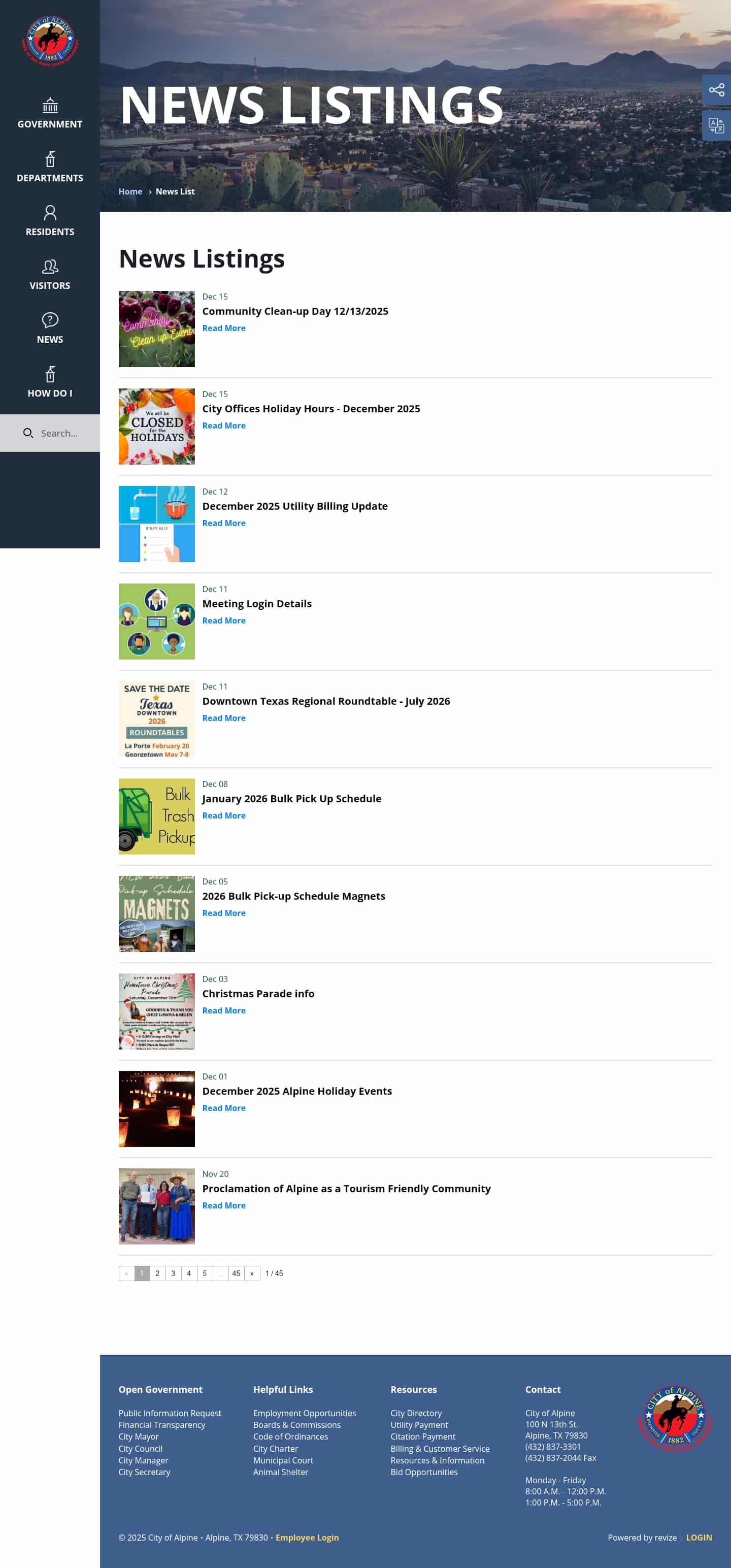 Latest website image capture