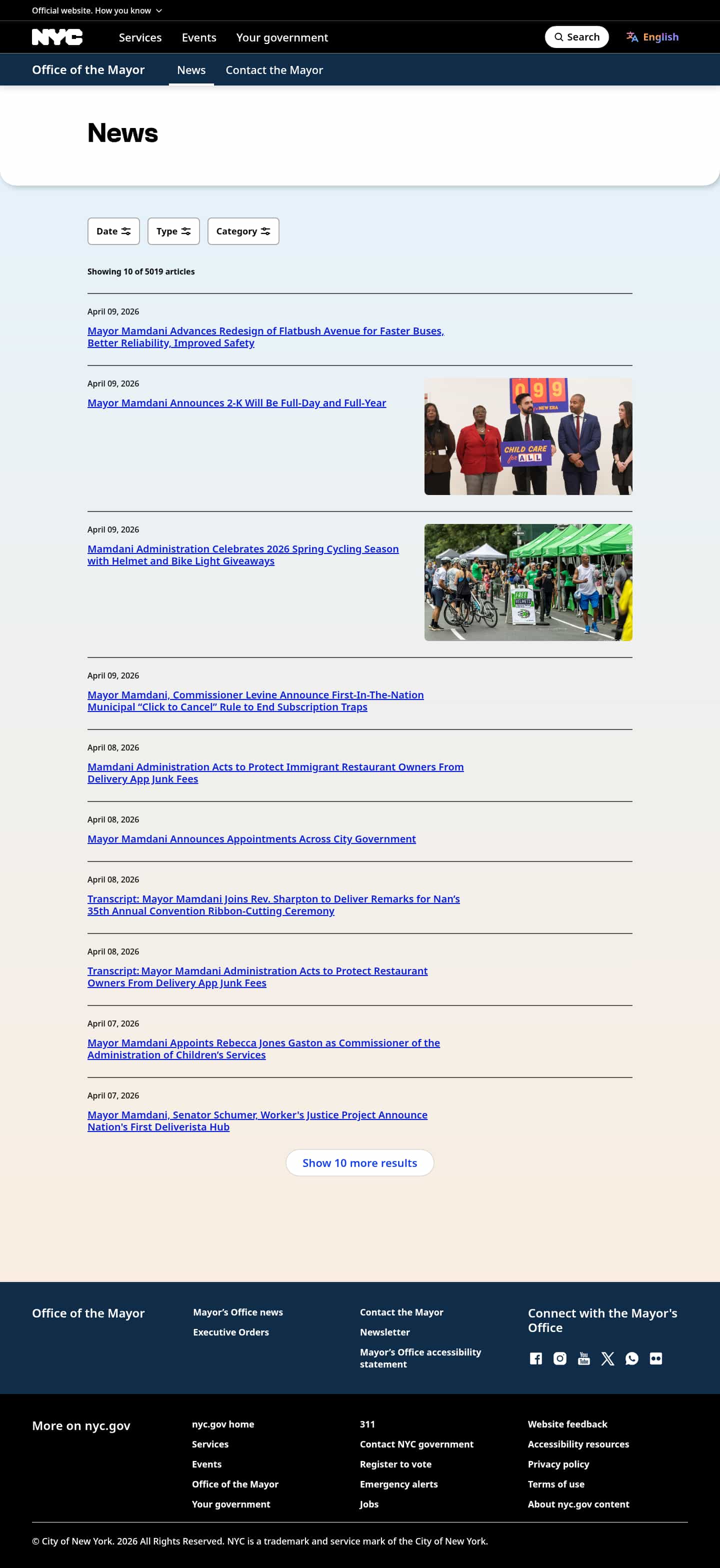 Latest website image capture