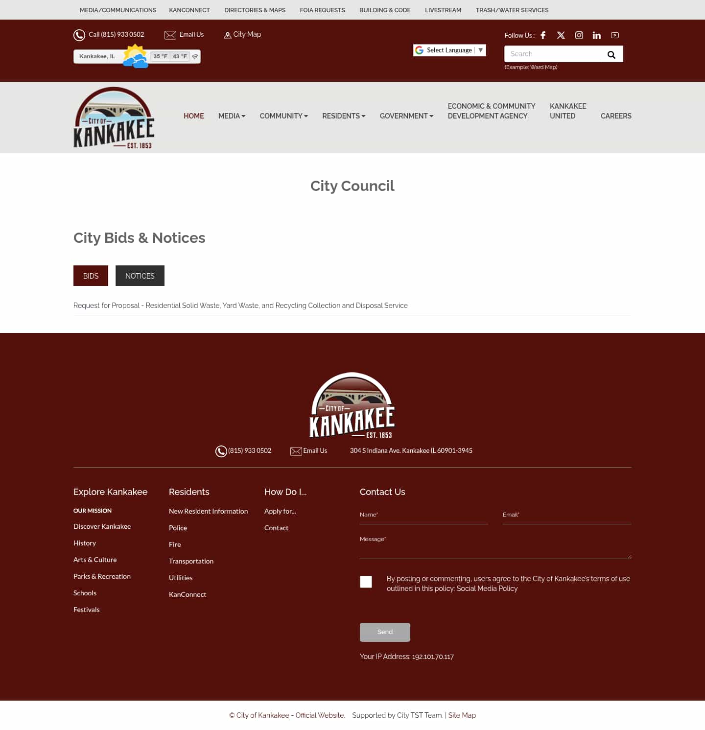 Latest website image capture