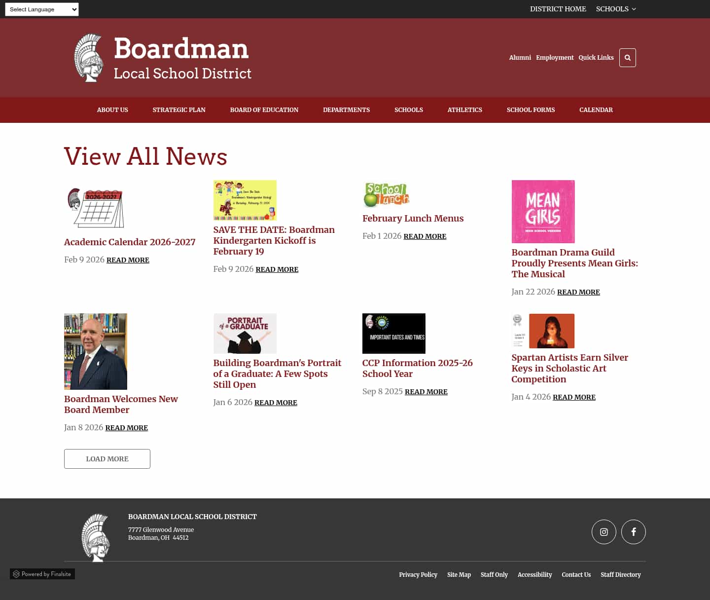 Latest website image capture