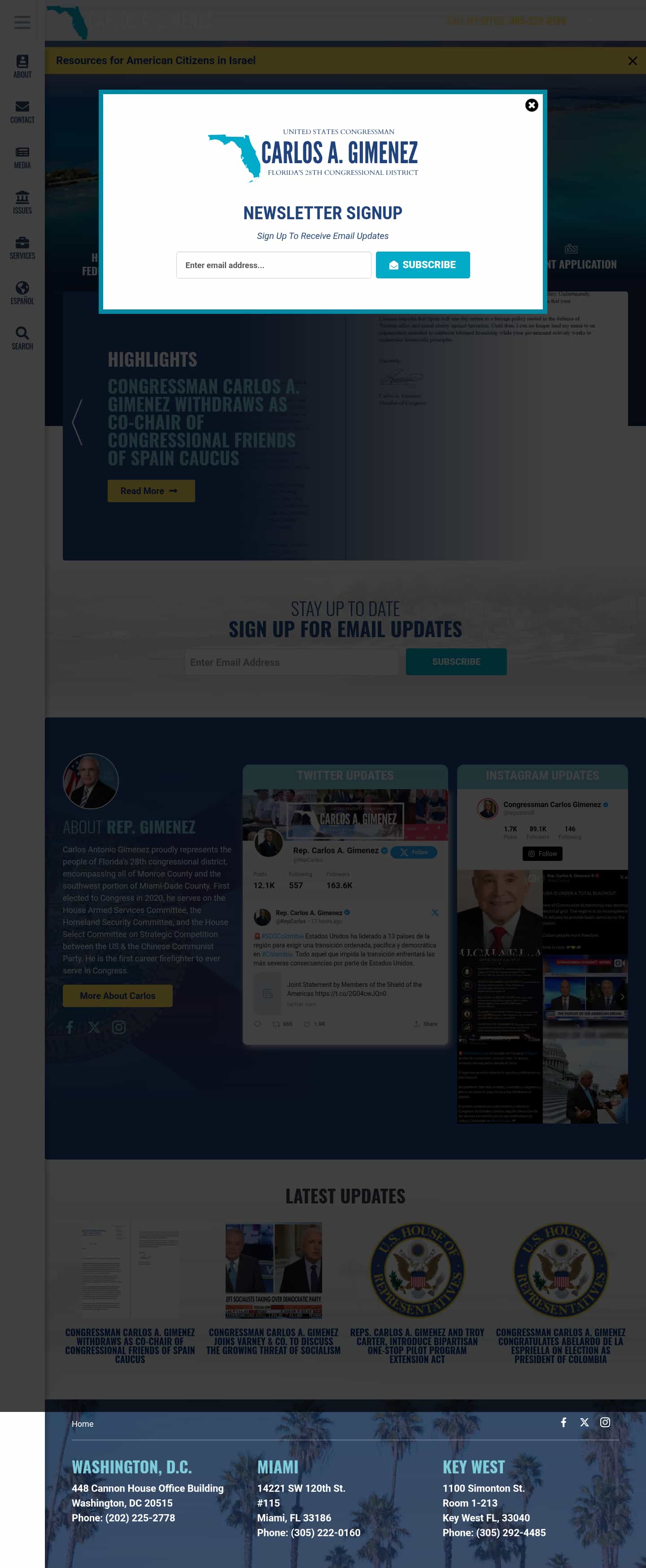 Latest website image capture