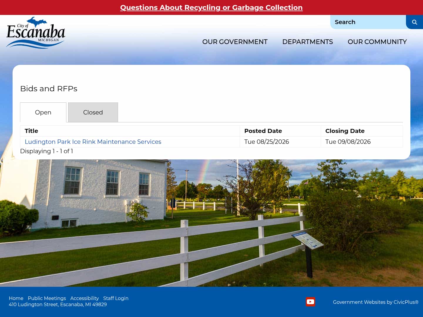 Latest website image capture