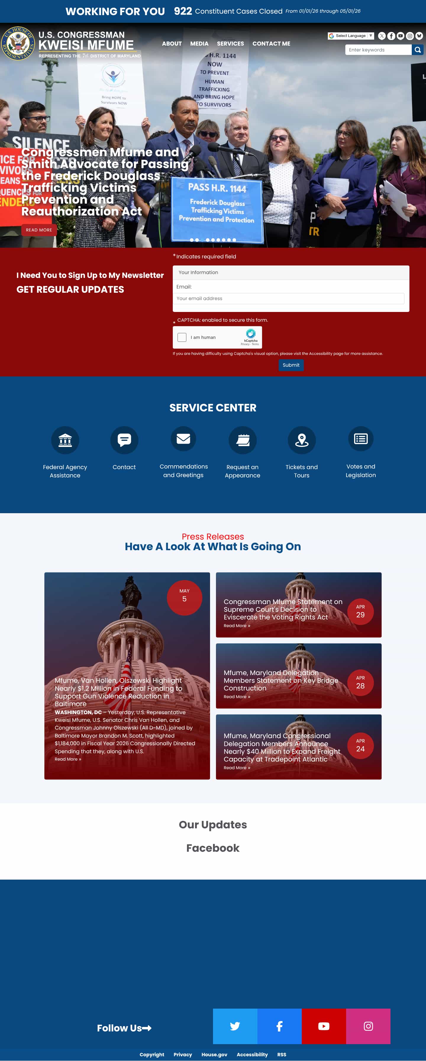 Latest website image capture