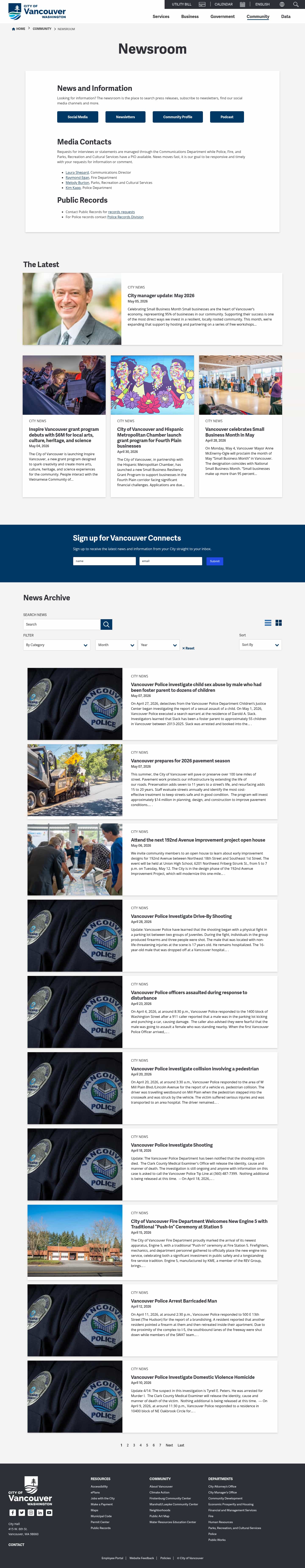 Latest website image capture