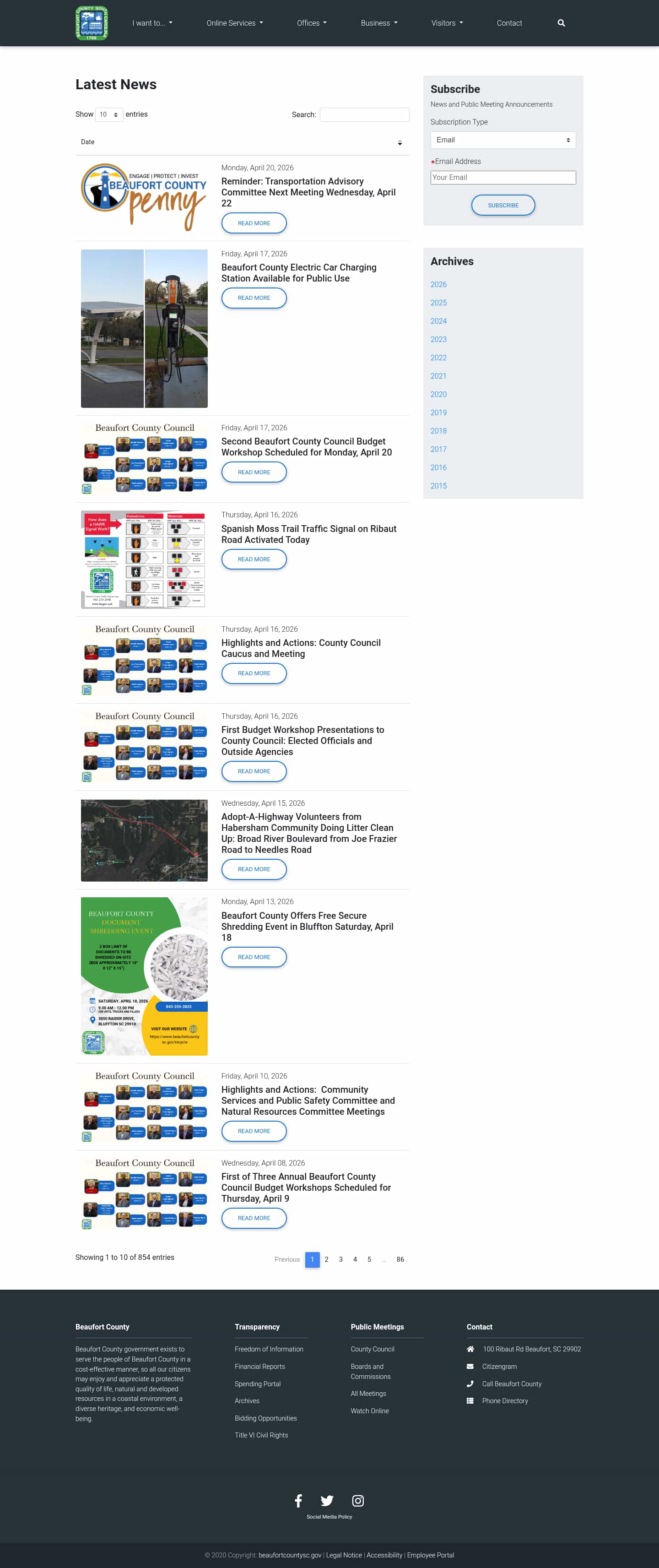 Latest website image capture