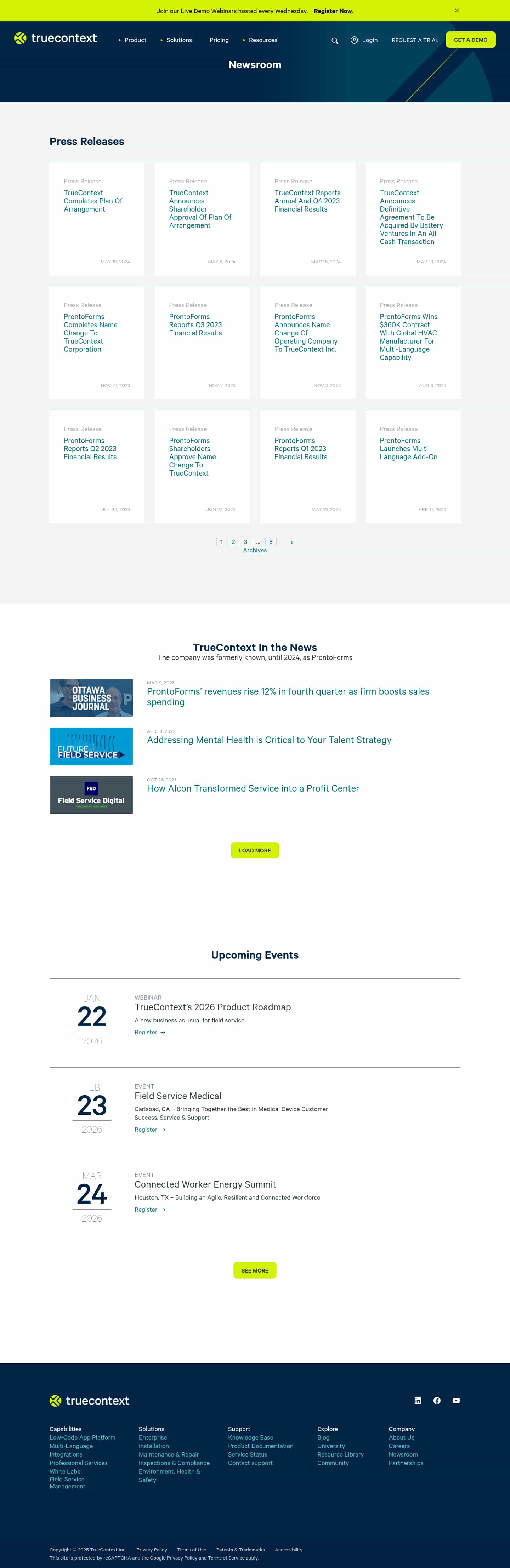 Latest website image capture