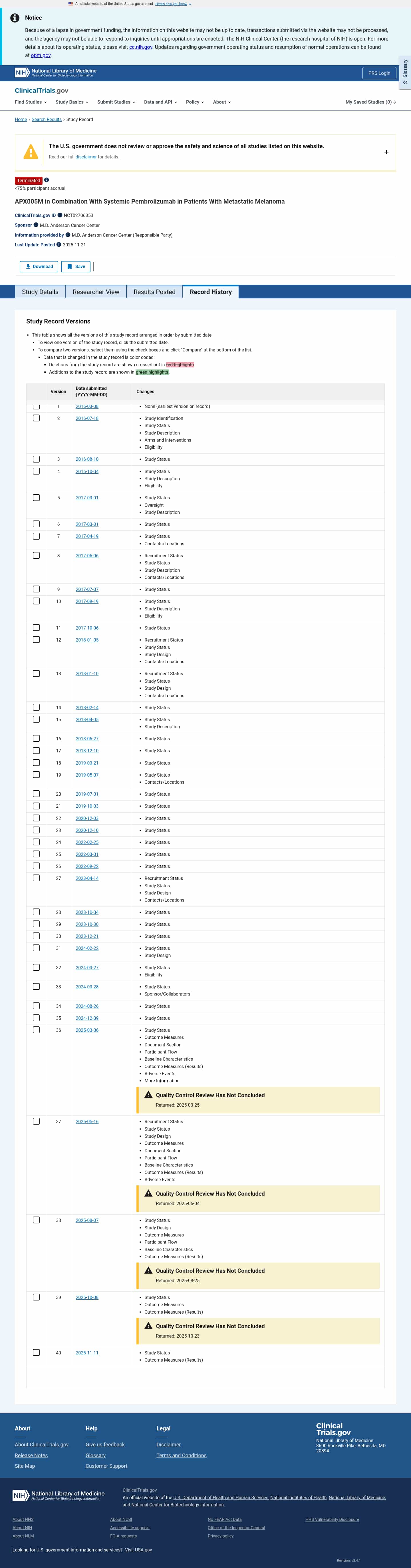 Latest website image capture