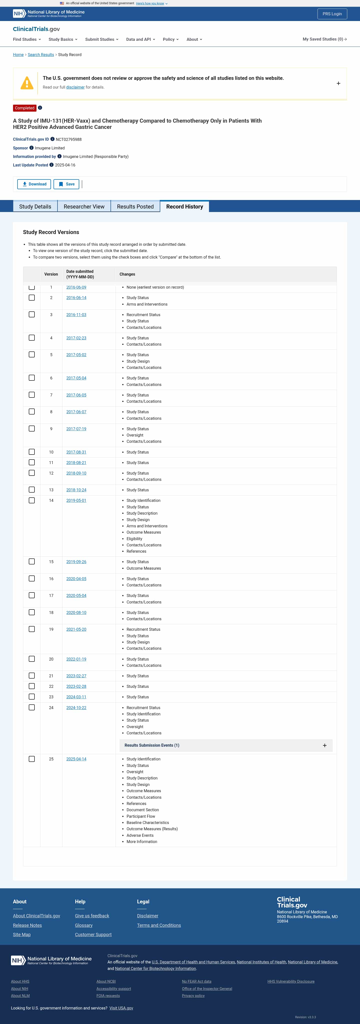 Latest website image capture