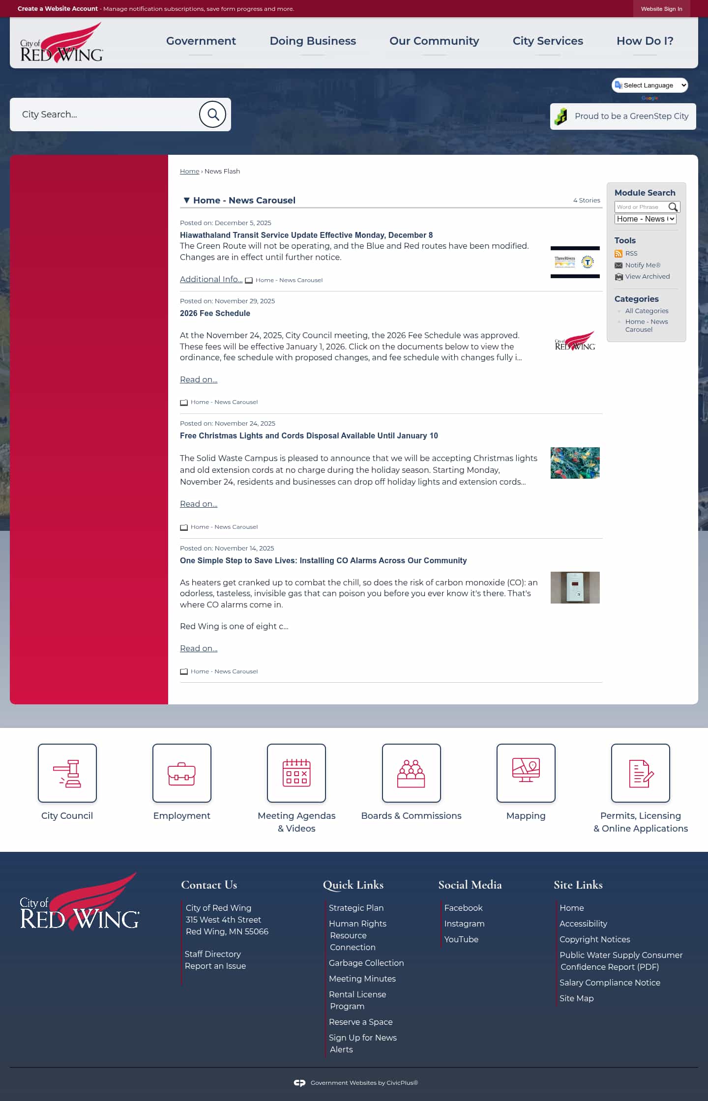 Latest website image capture