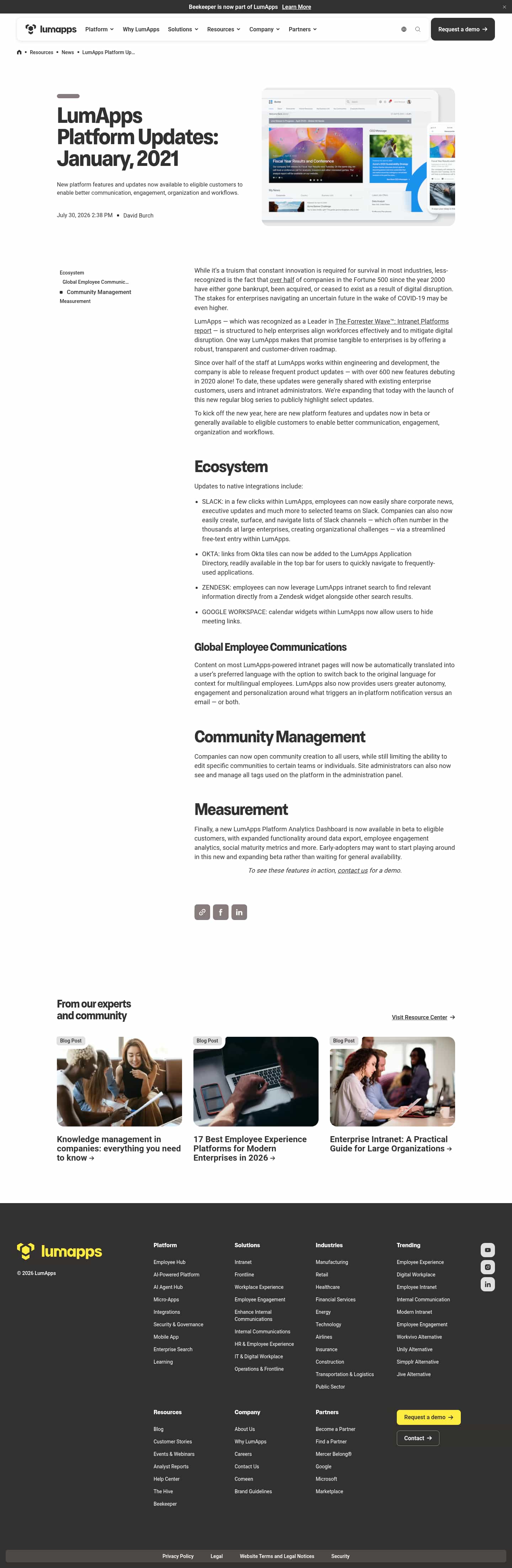 Latest website image capture