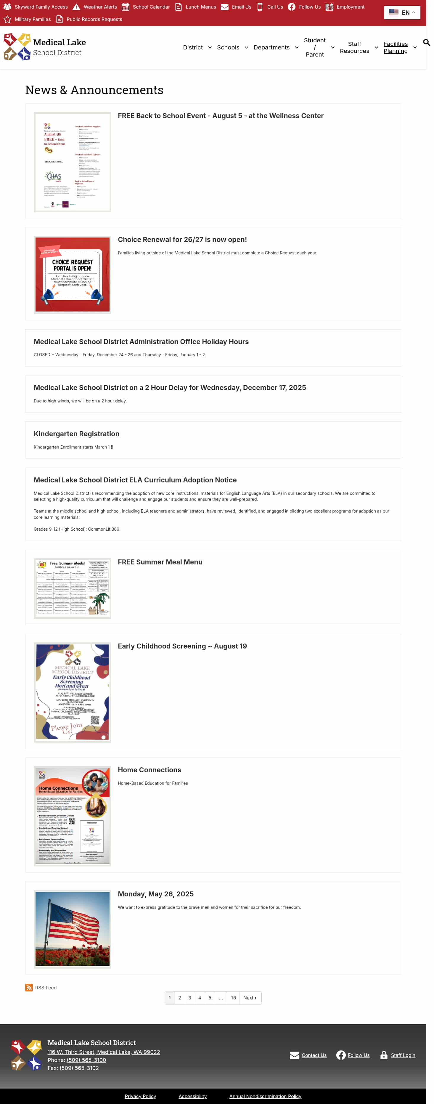 Latest website image capture