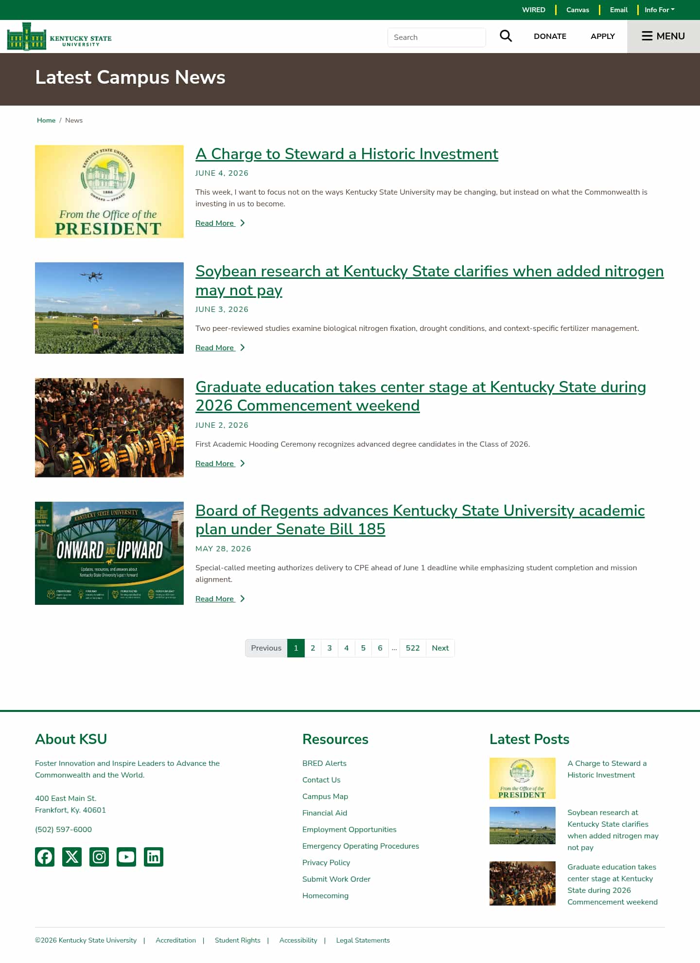 Latest website image capture