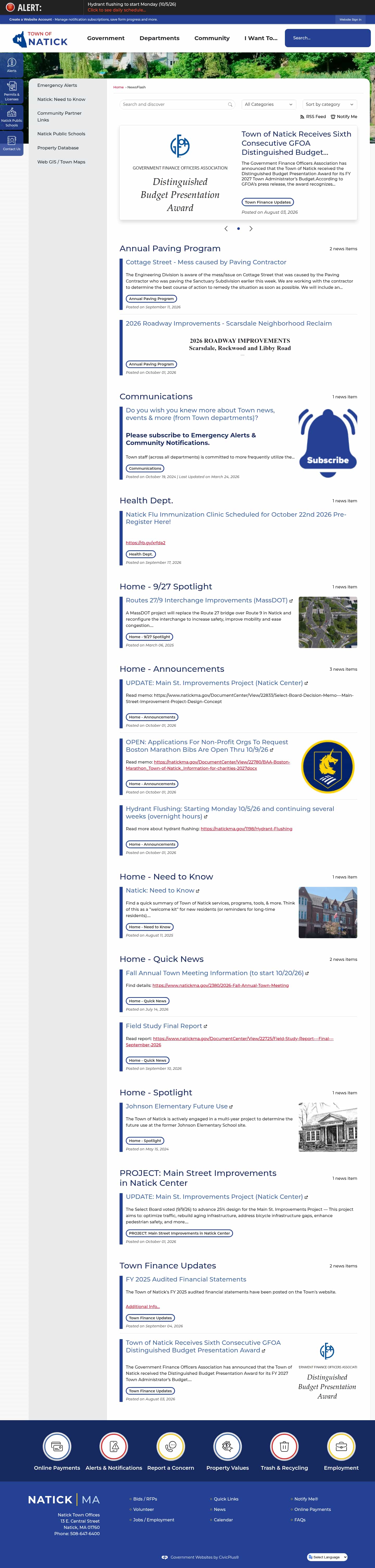 Latest website image capture
