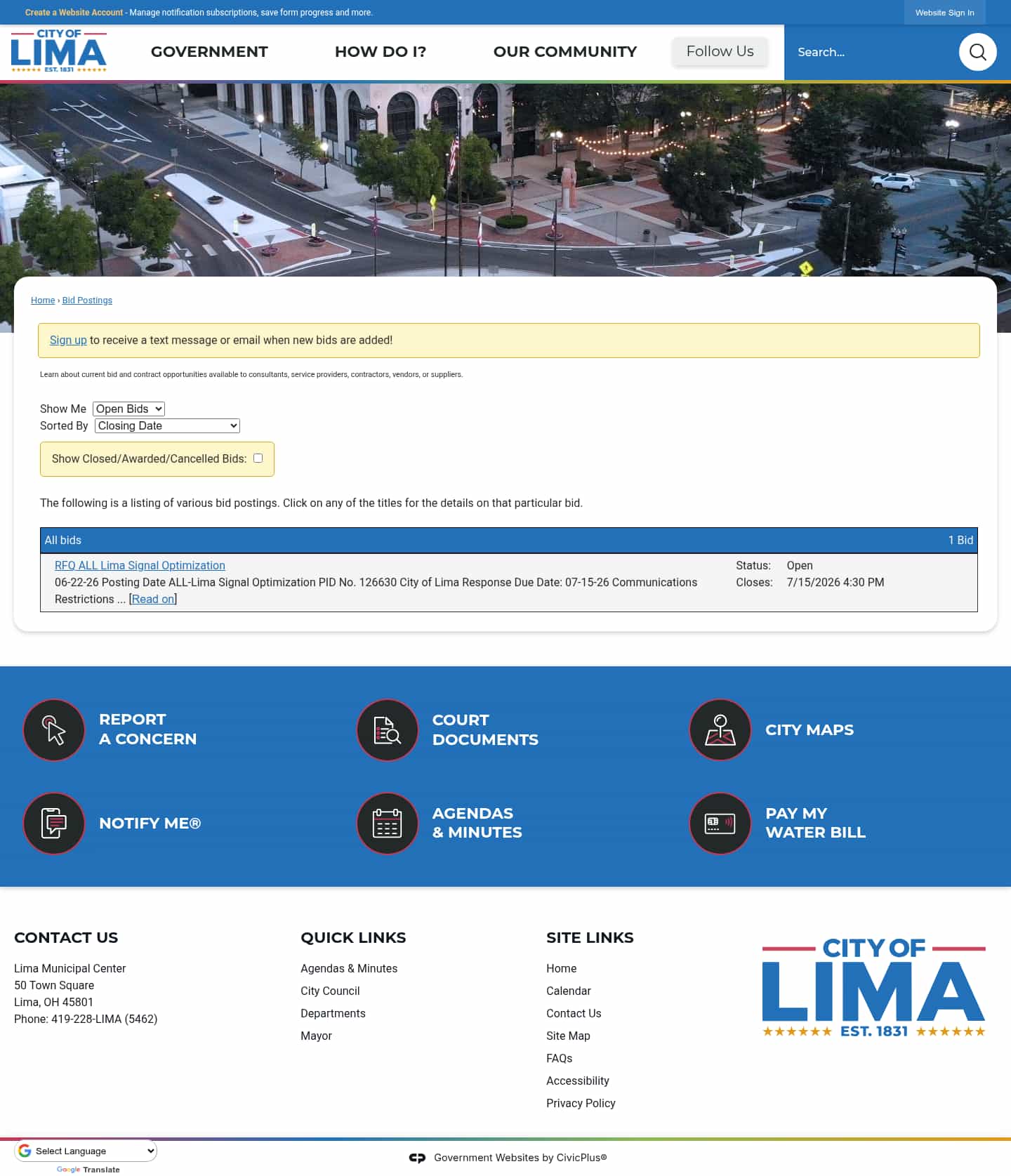 Latest website image capture