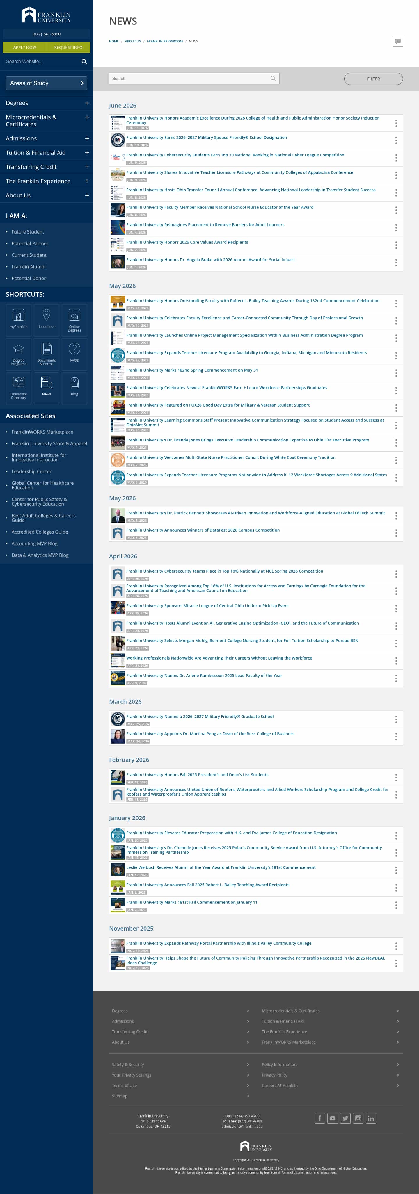 Latest website image capture