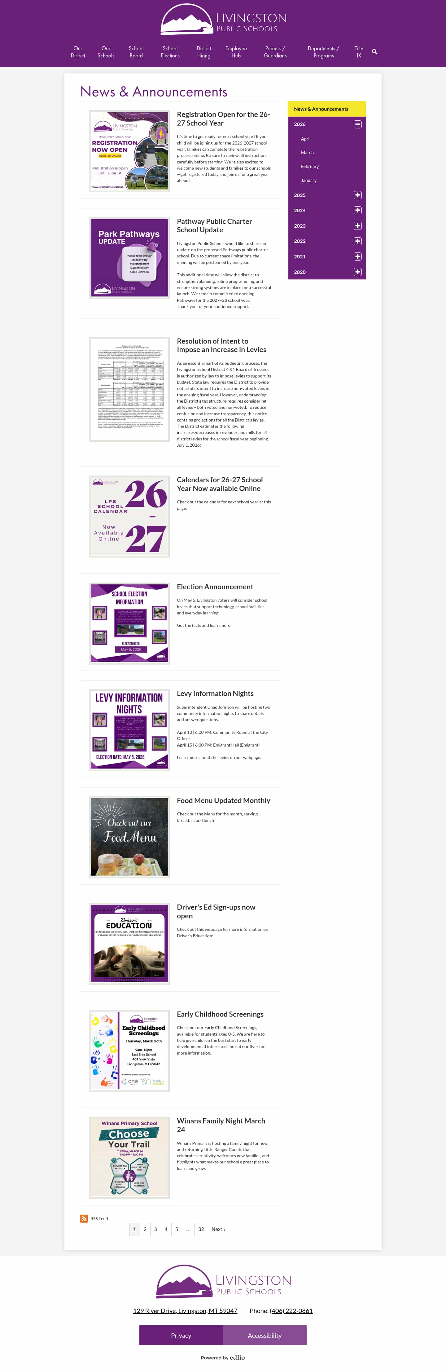 Latest website image capture