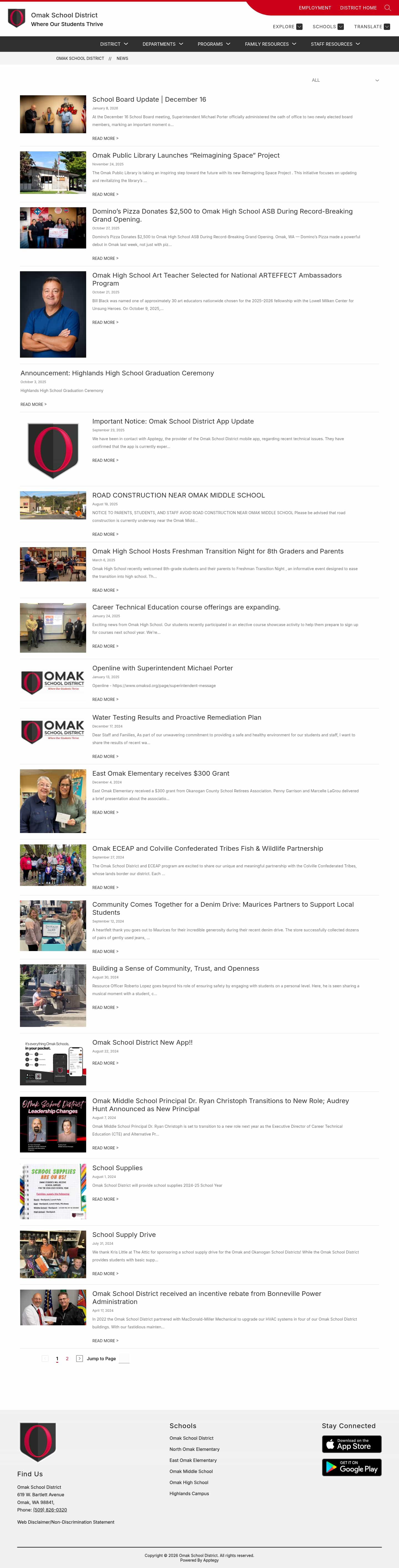 Latest website image capture