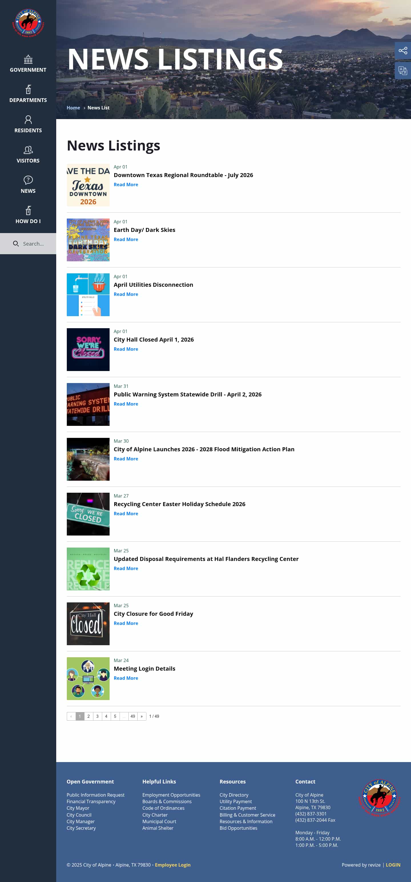 Latest website image capture