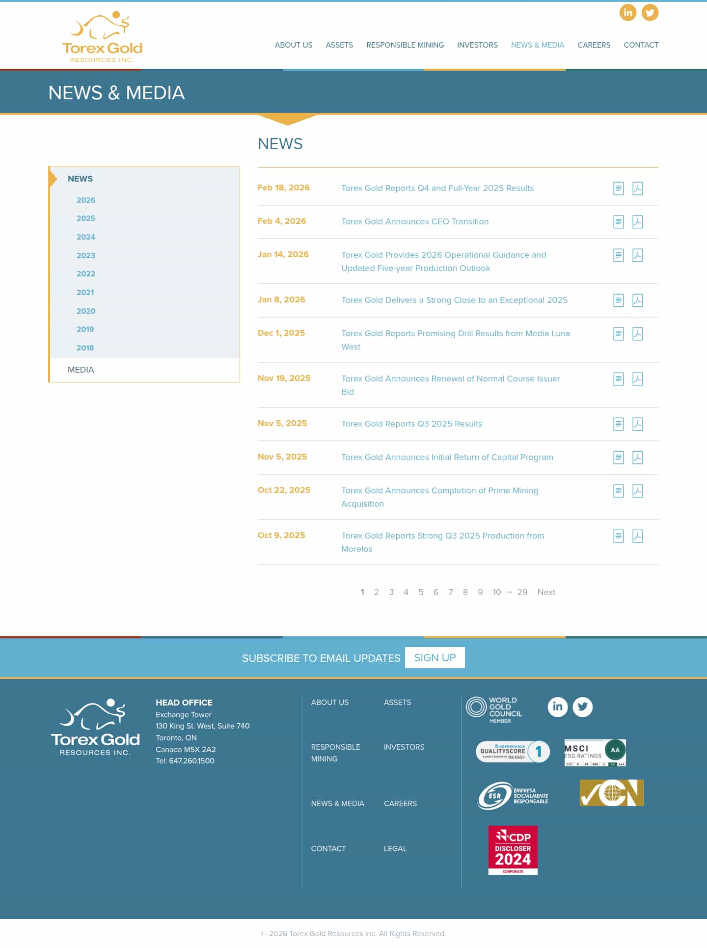Latest website image capture