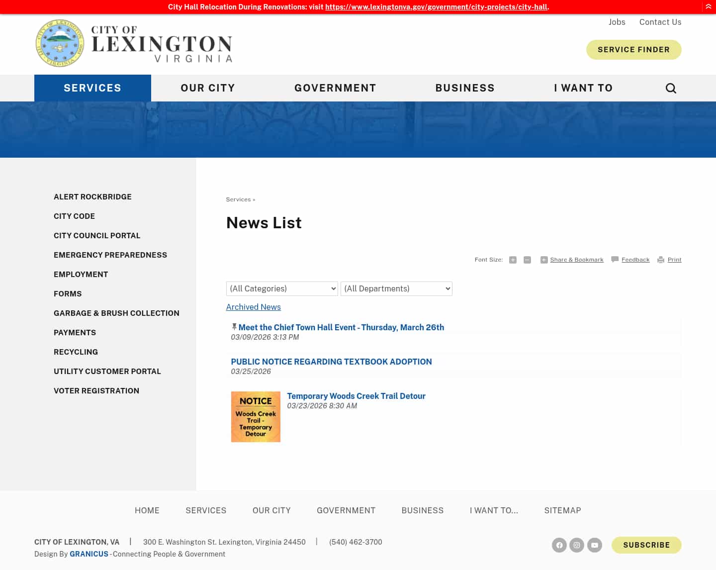 Latest website image capture