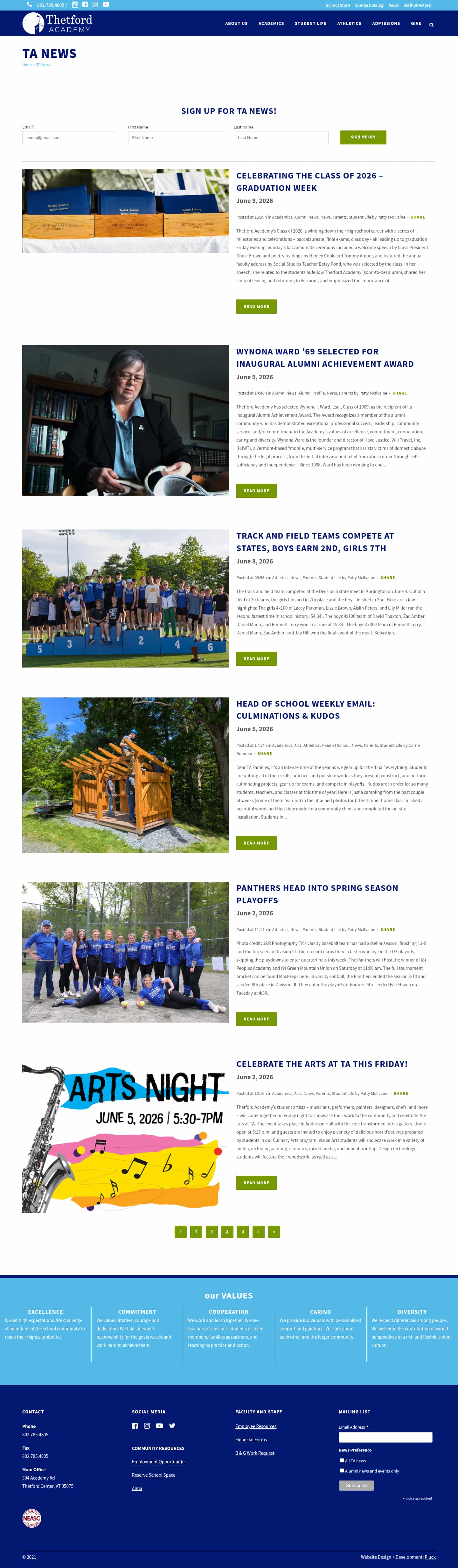 Latest website image capture