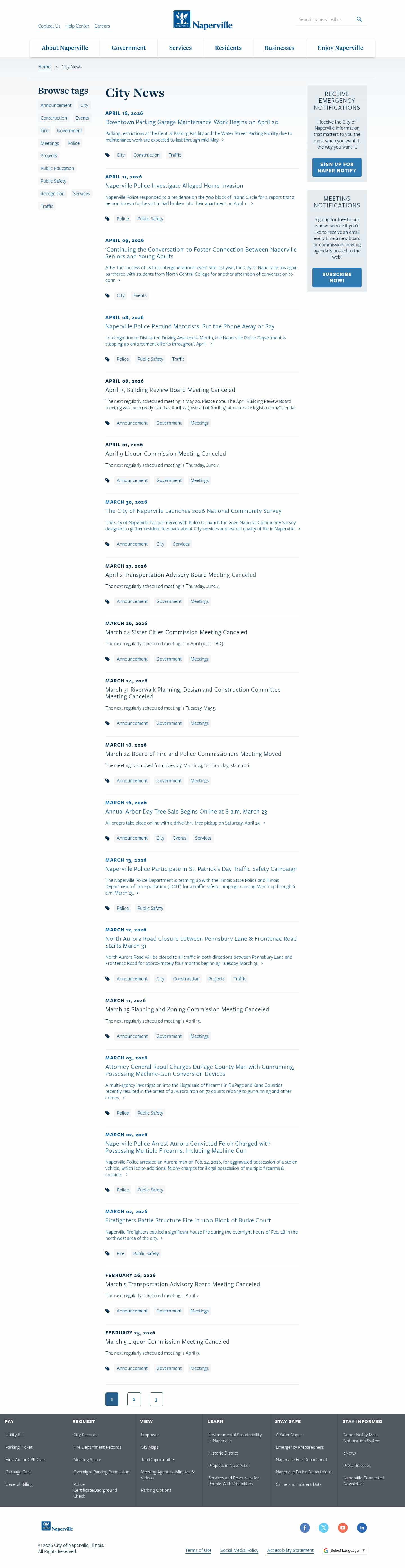 Latest website image capture