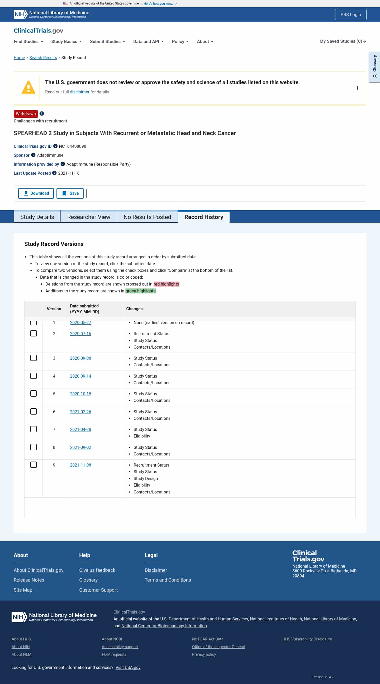 Latest website image capture