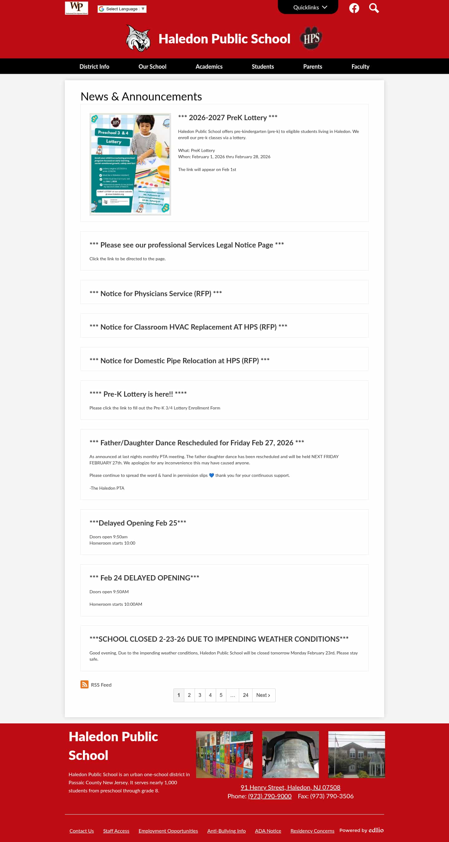 Latest website image capture