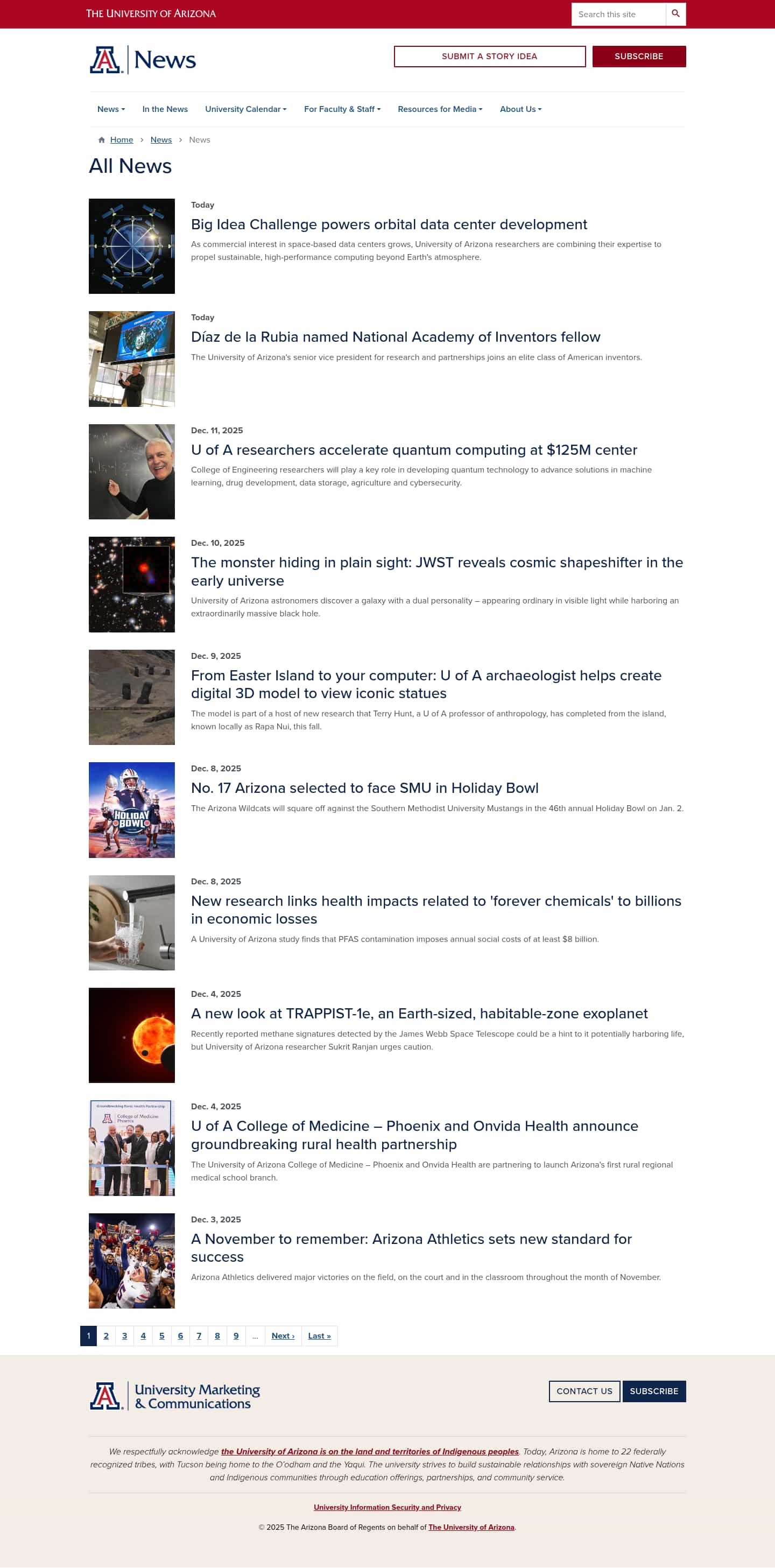 Latest website image capture