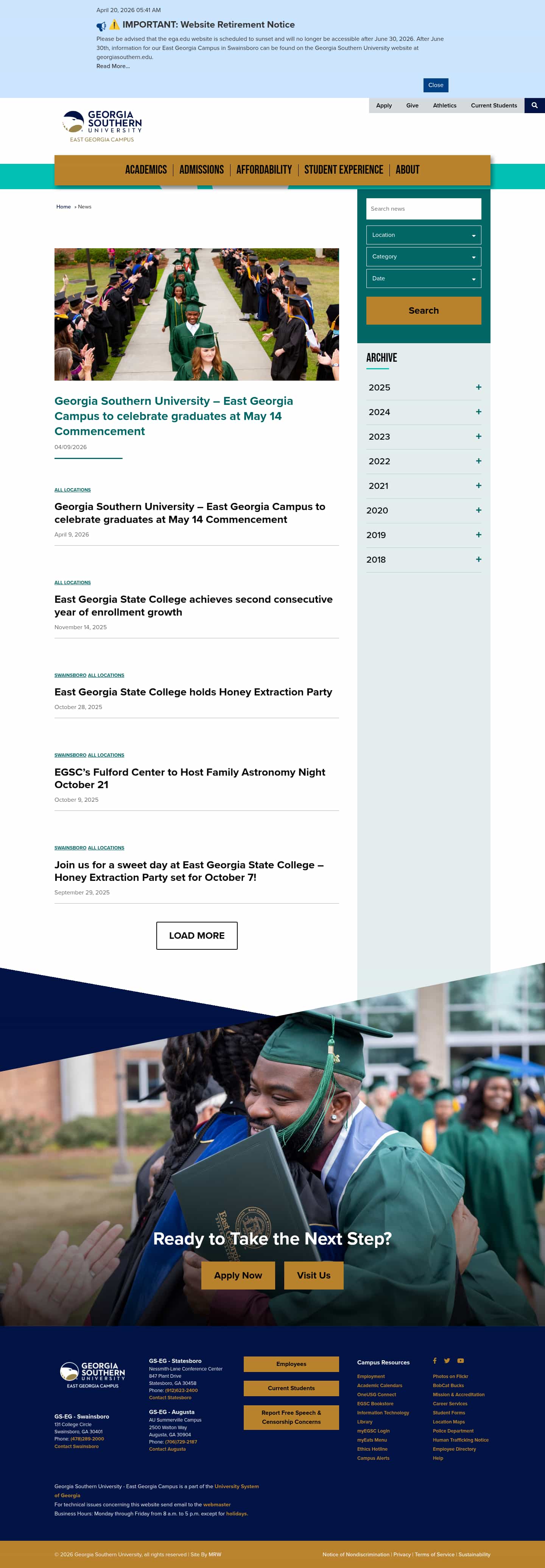 Latest website image capture