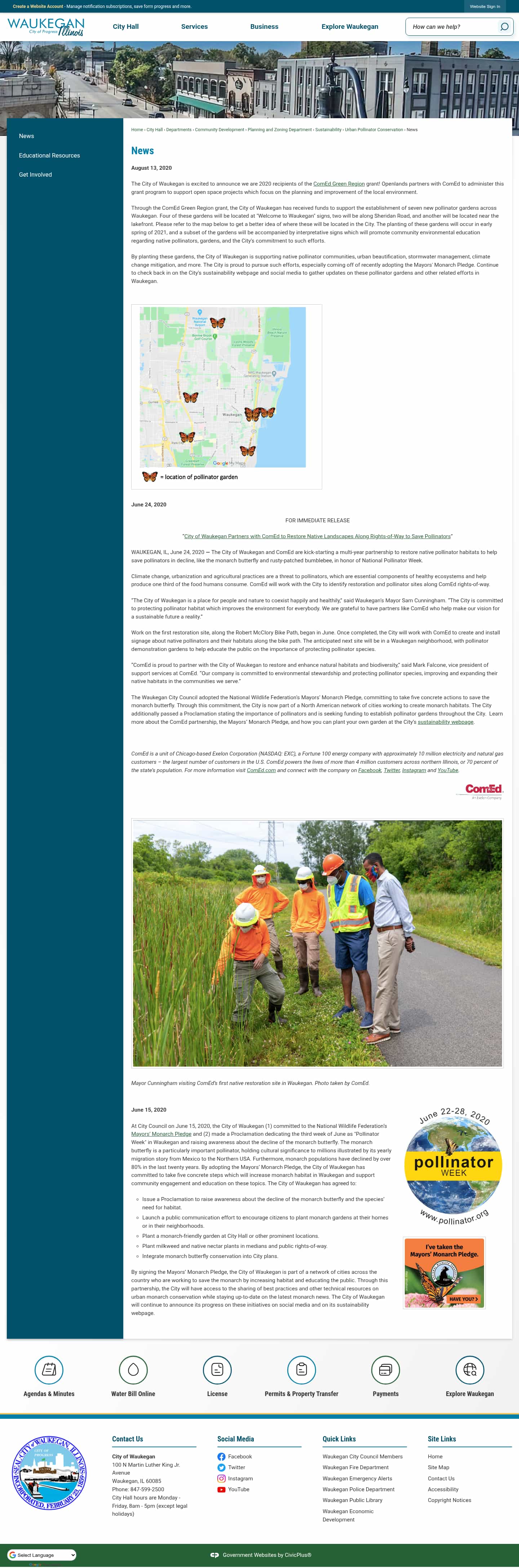 Latest website image capture