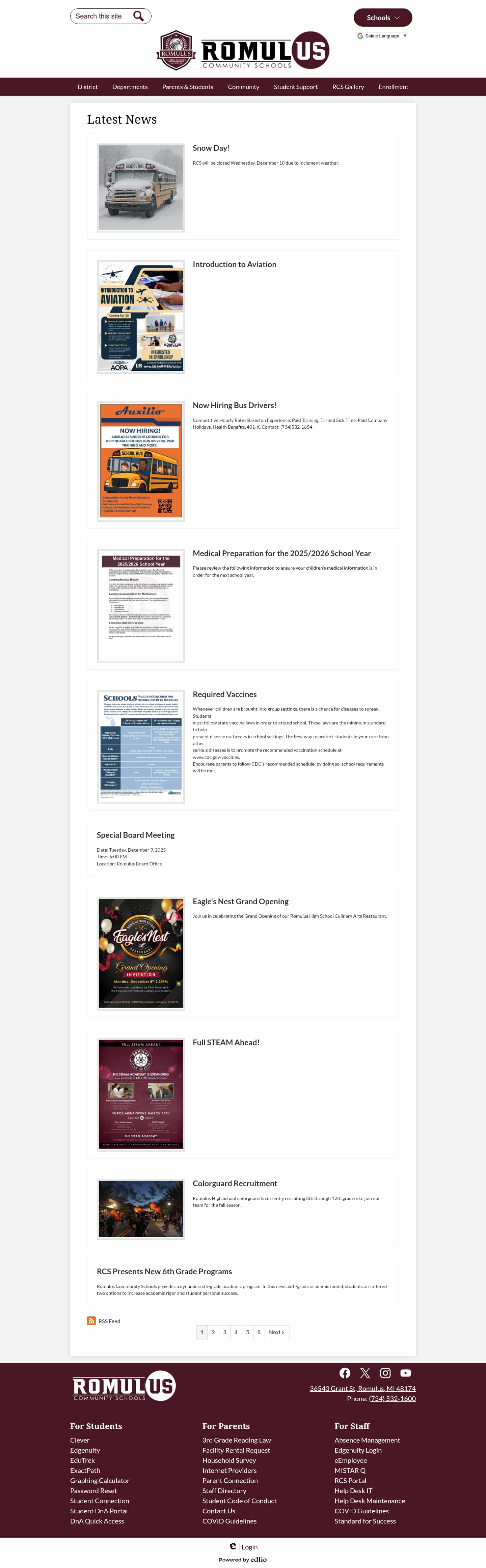 Latest website image capture