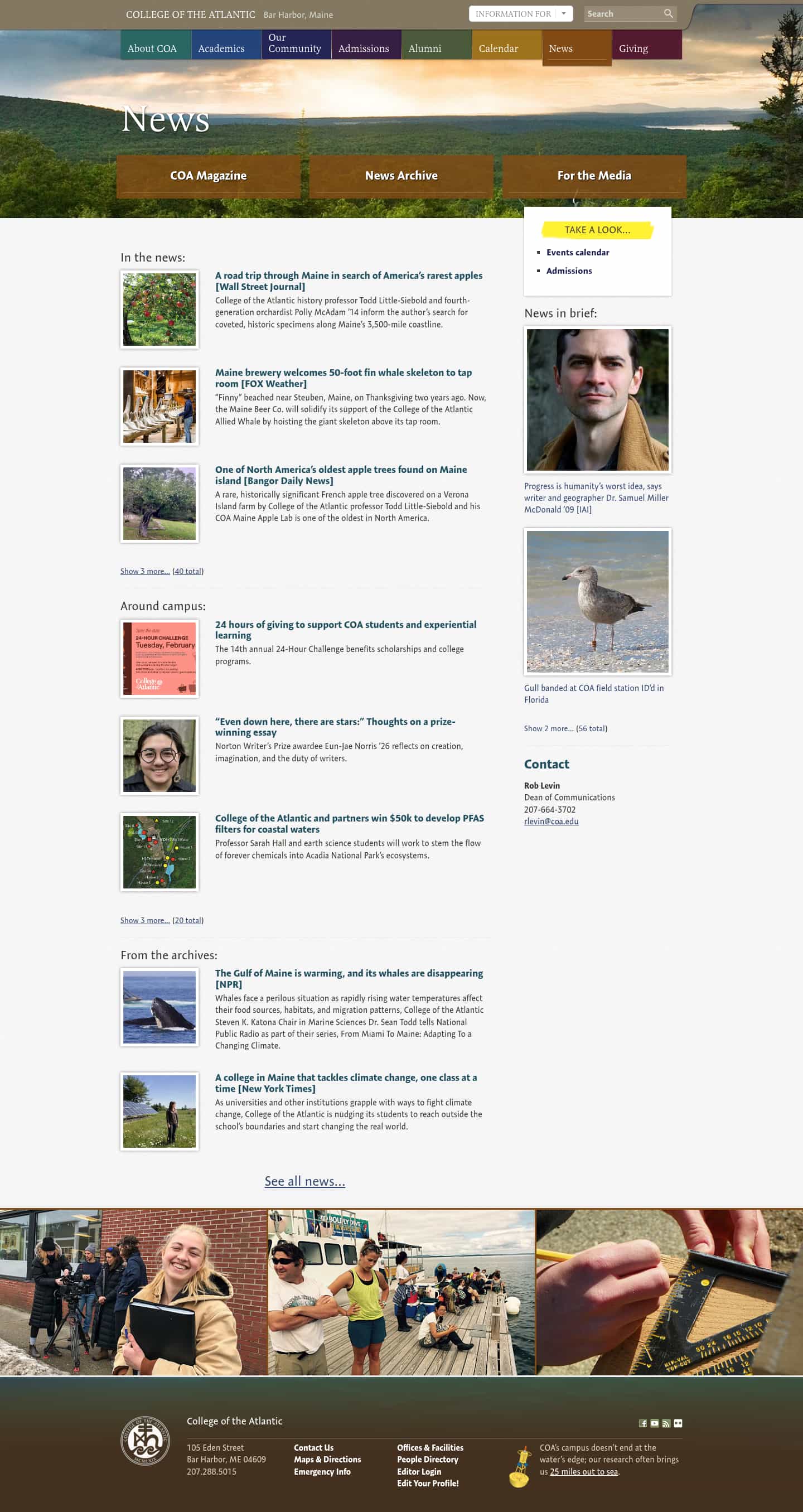 Latest website image capture