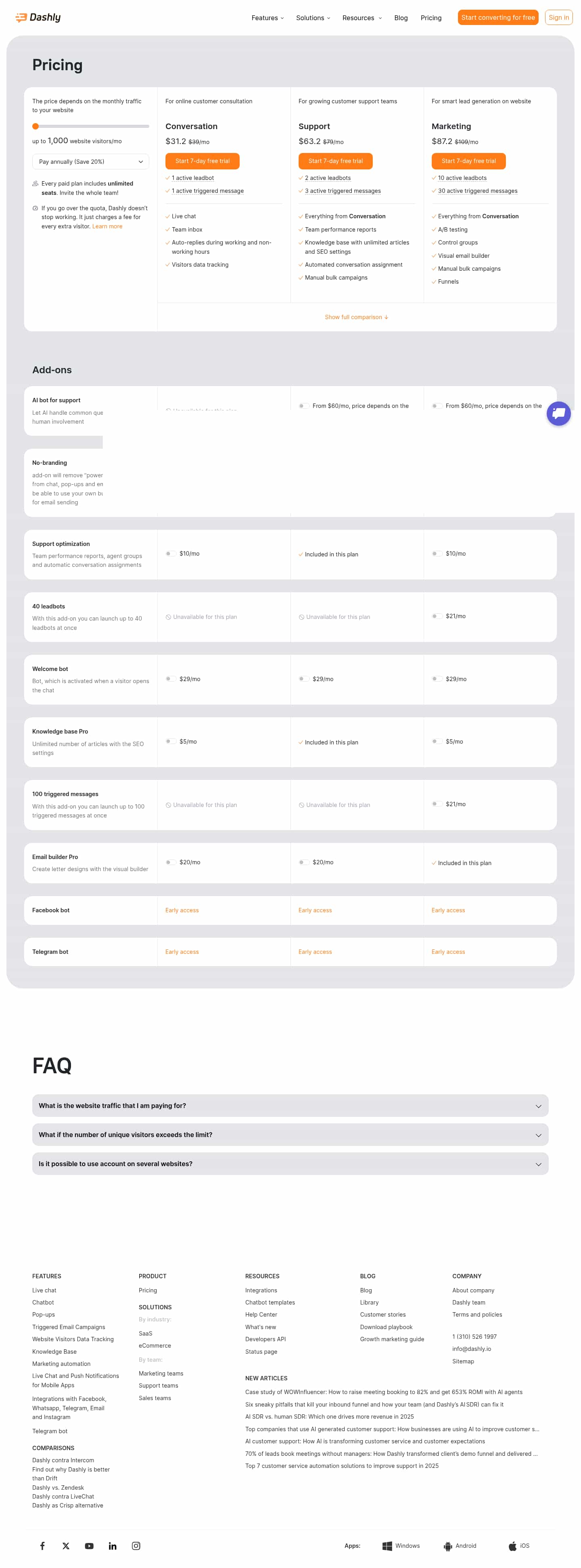 Latest website image capture