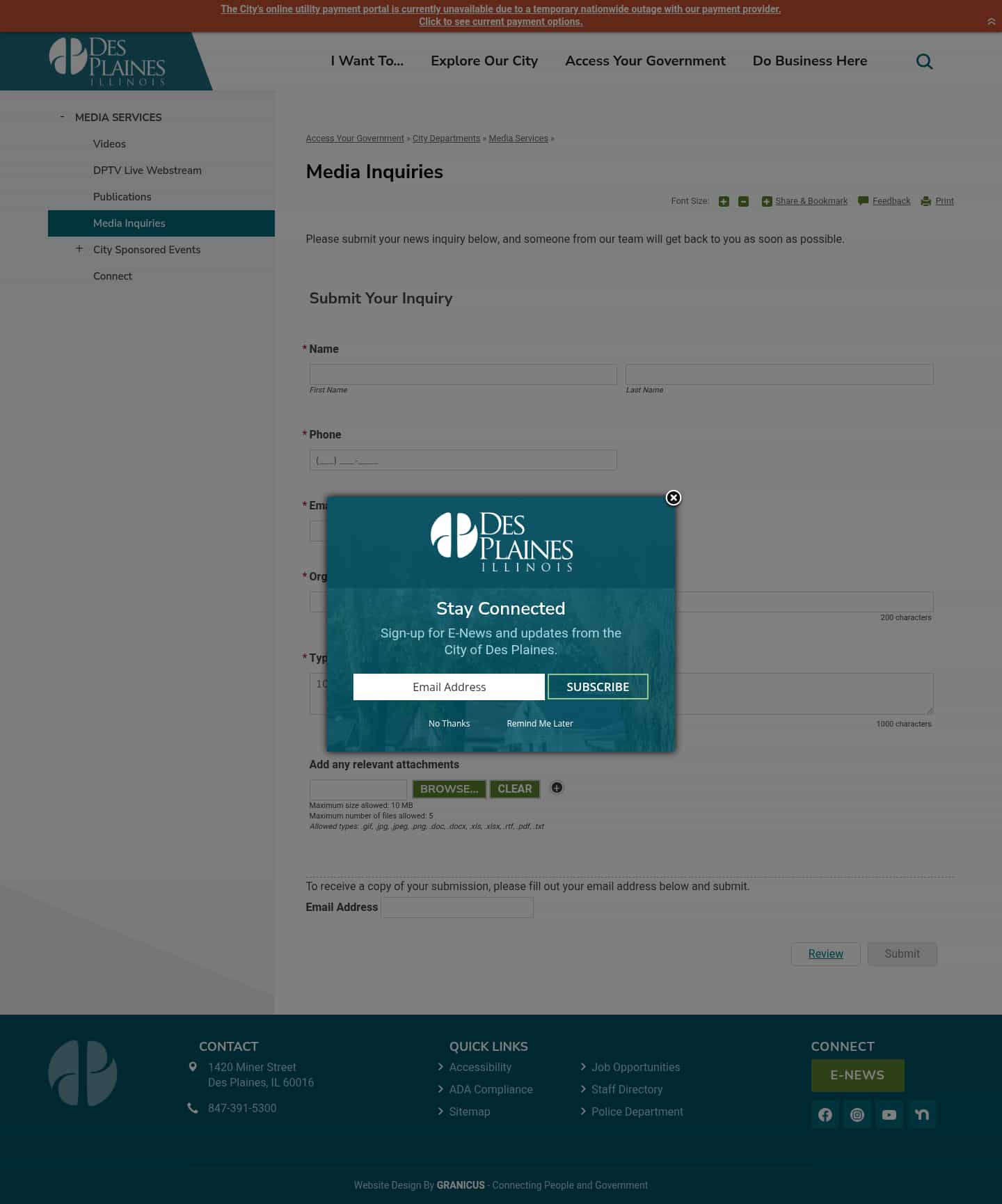 Latest website image capture
