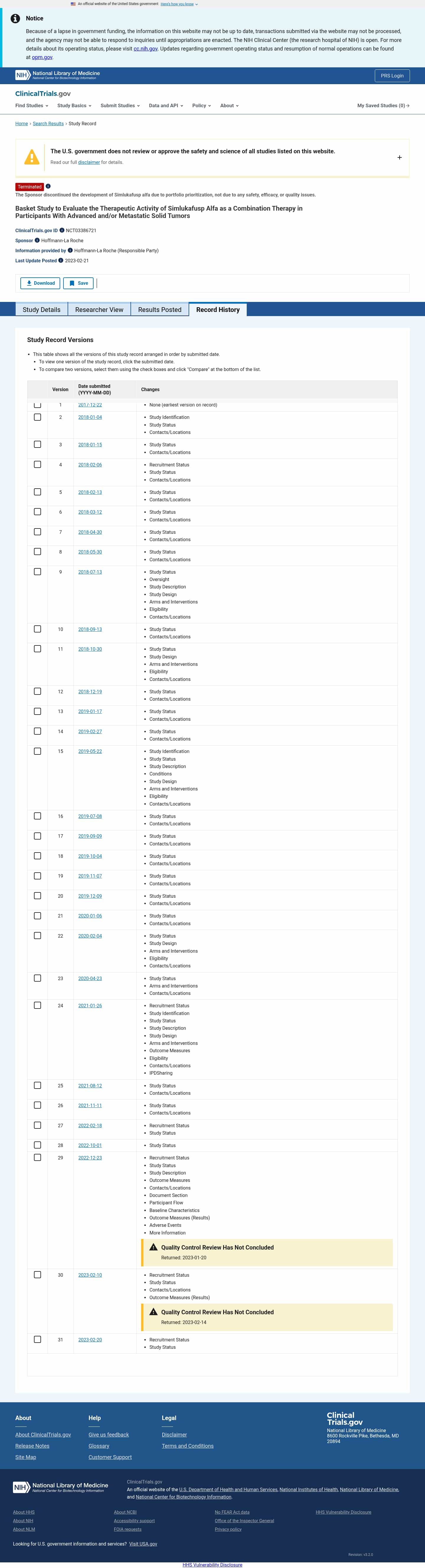 Latest website image capture