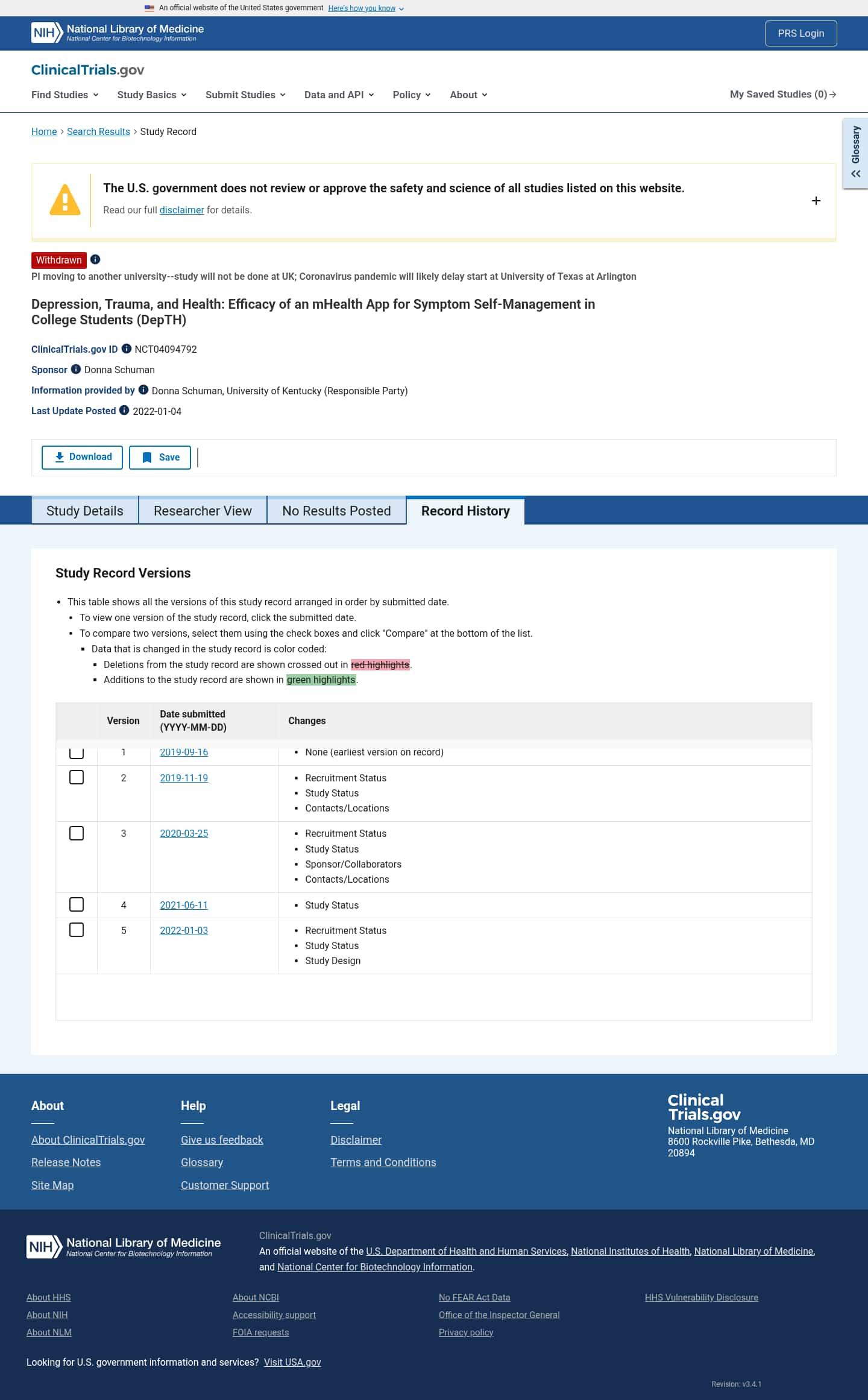 Latest website image capture