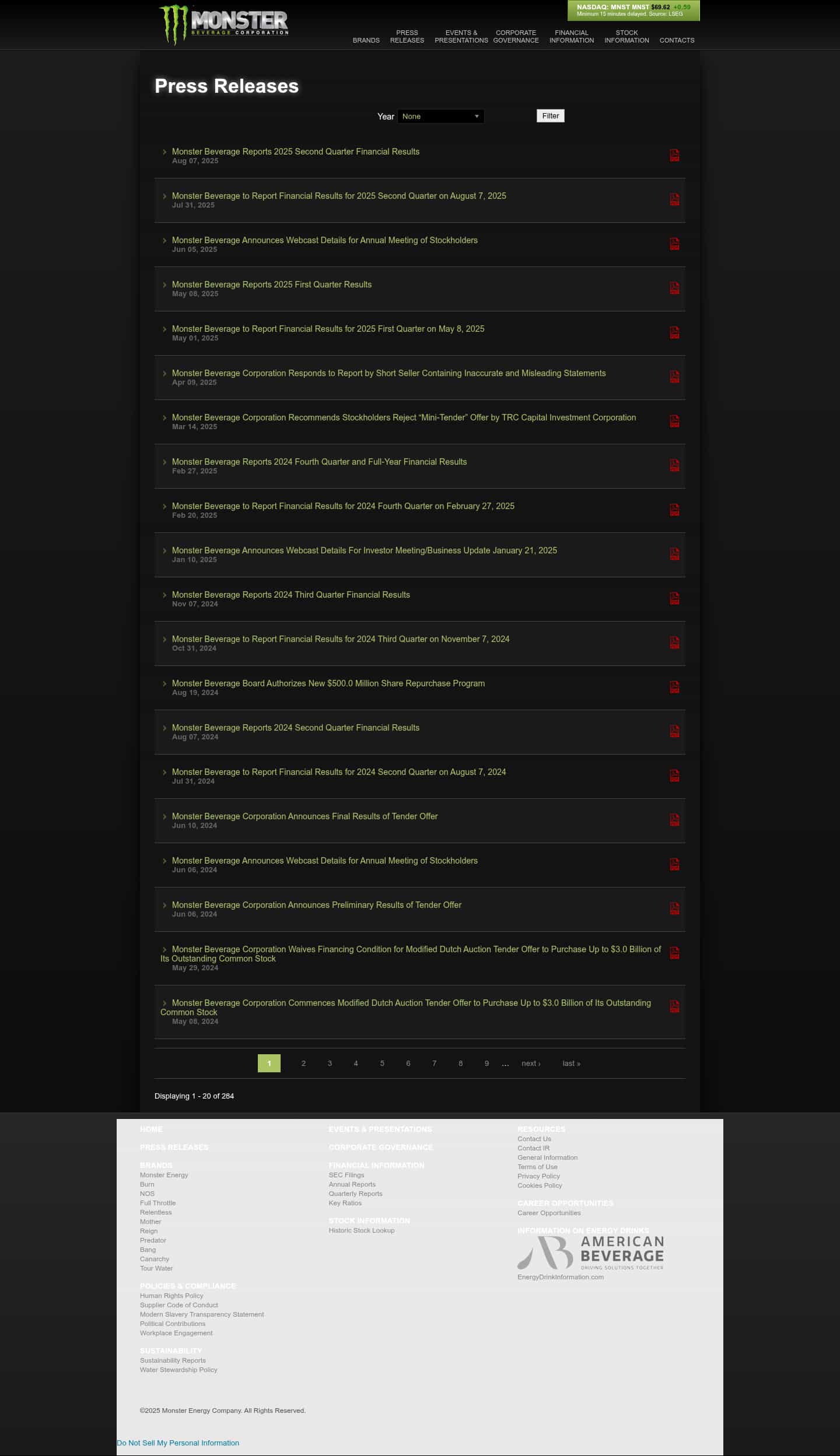 Latest website image capture