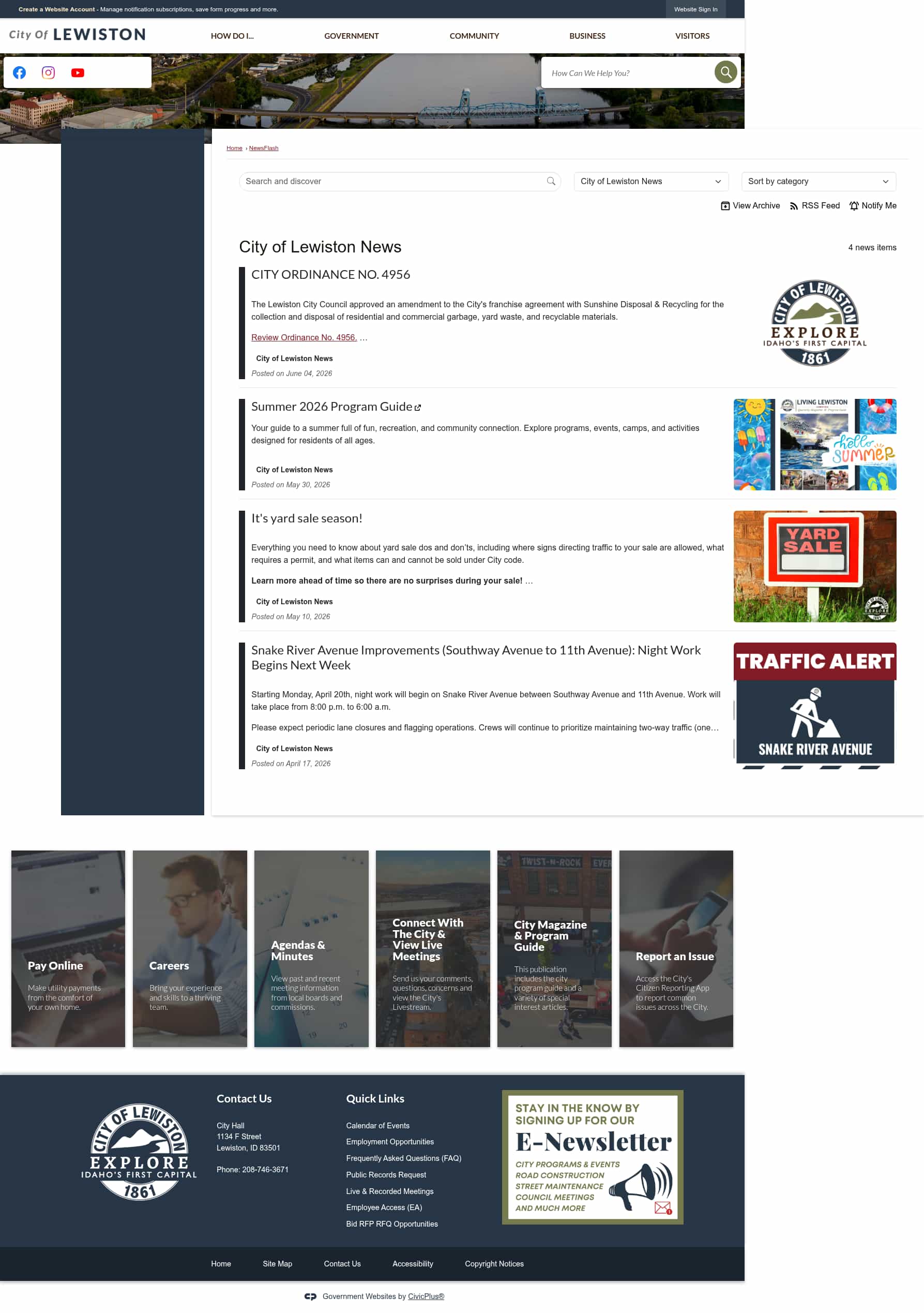 Latest website image capture
