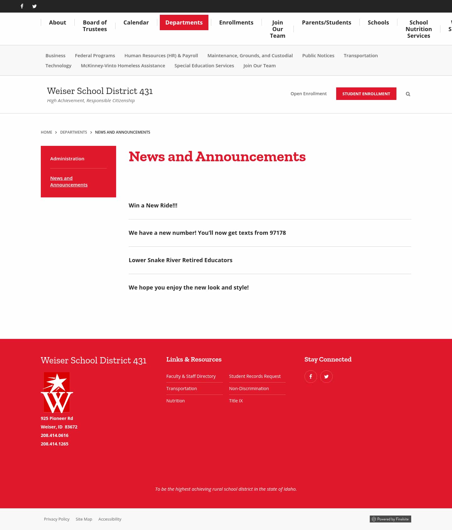 Latest website image capture